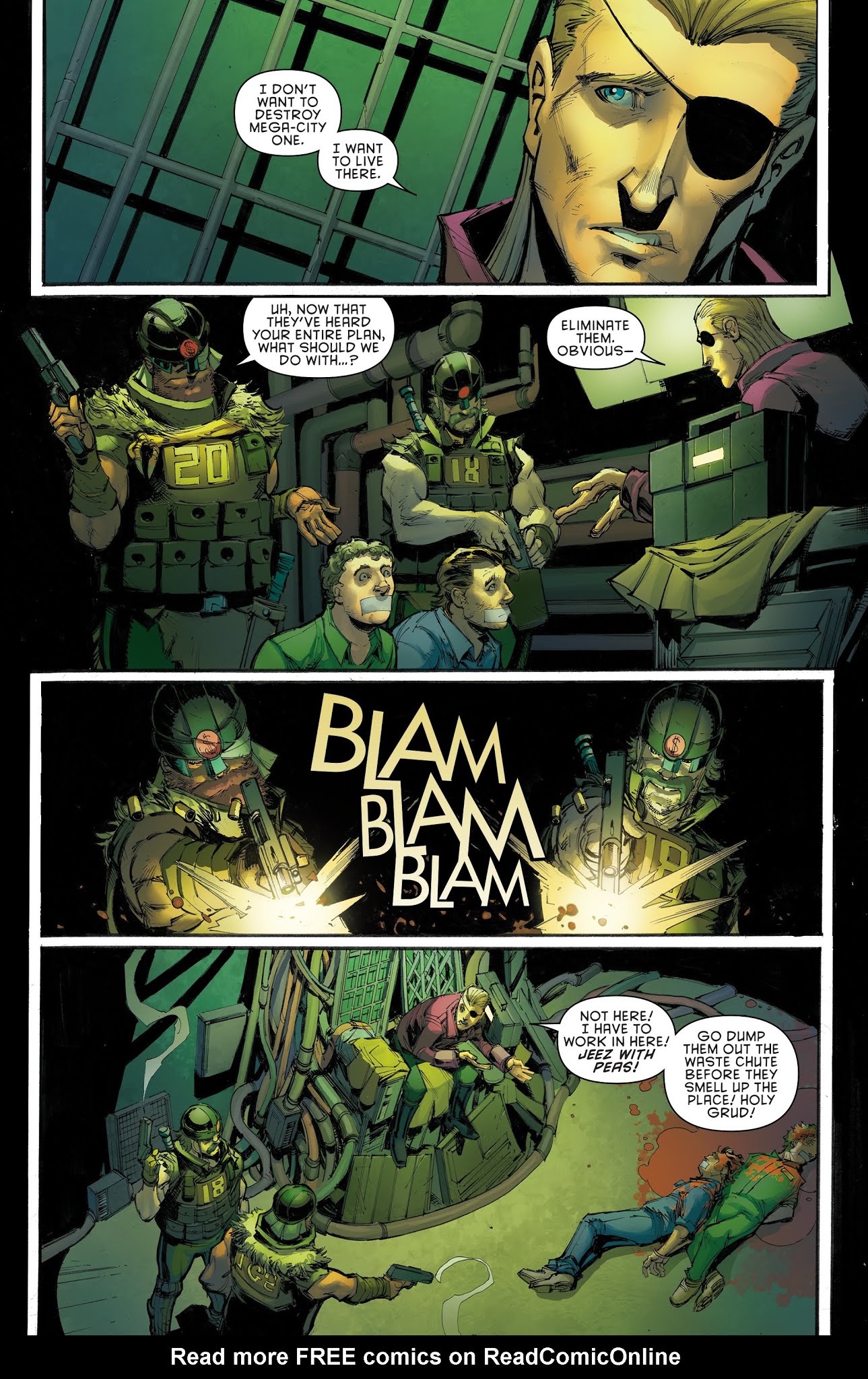 Read online Judge Dredd: Under Siege comic -  Issue #4 - 8