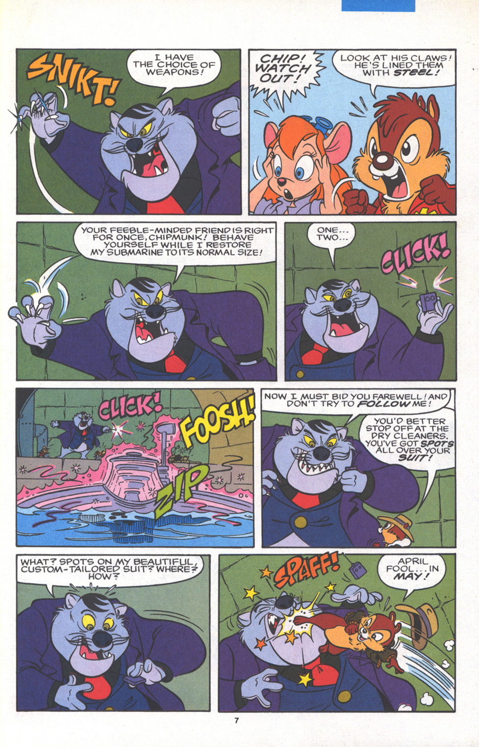 Read online Disney's Chip 'N Dale Rescue Rangers comic -  Issue #14 - 11
