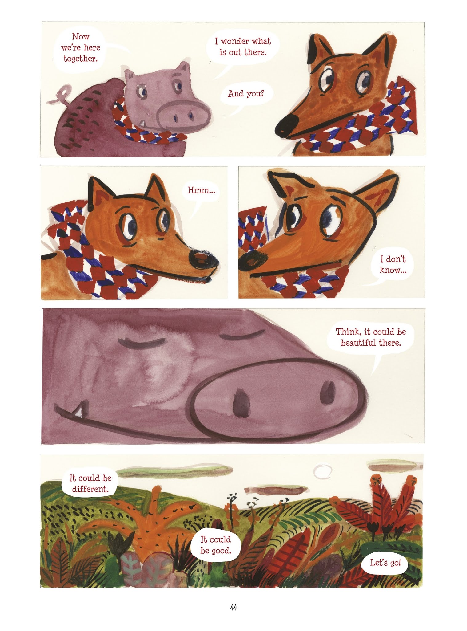 Read online Tiny Fox and Great Boar comic -  Issue #1 - 45