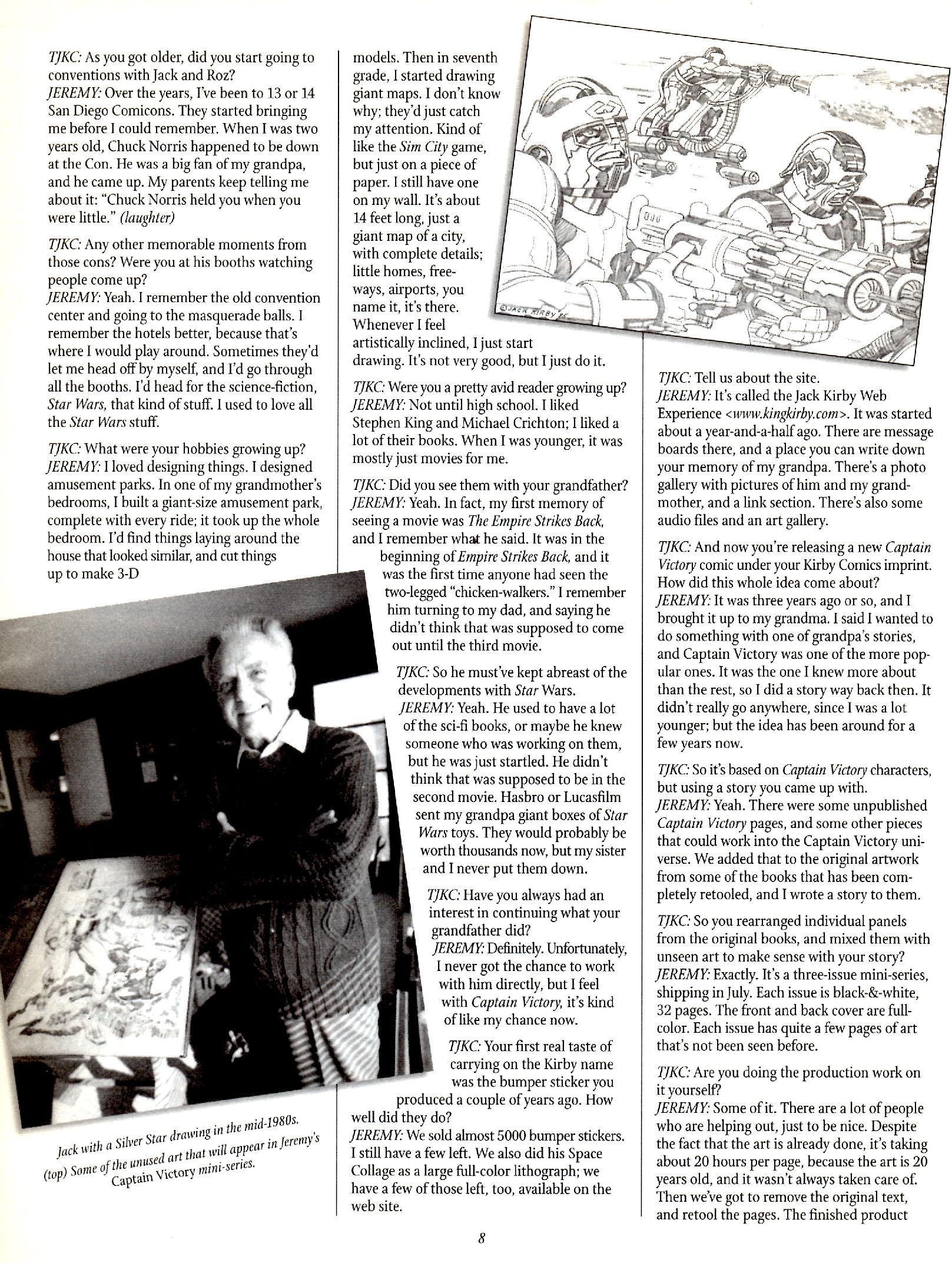 Read online The Jack Kirby Collector comic -  Issue #28 - 10