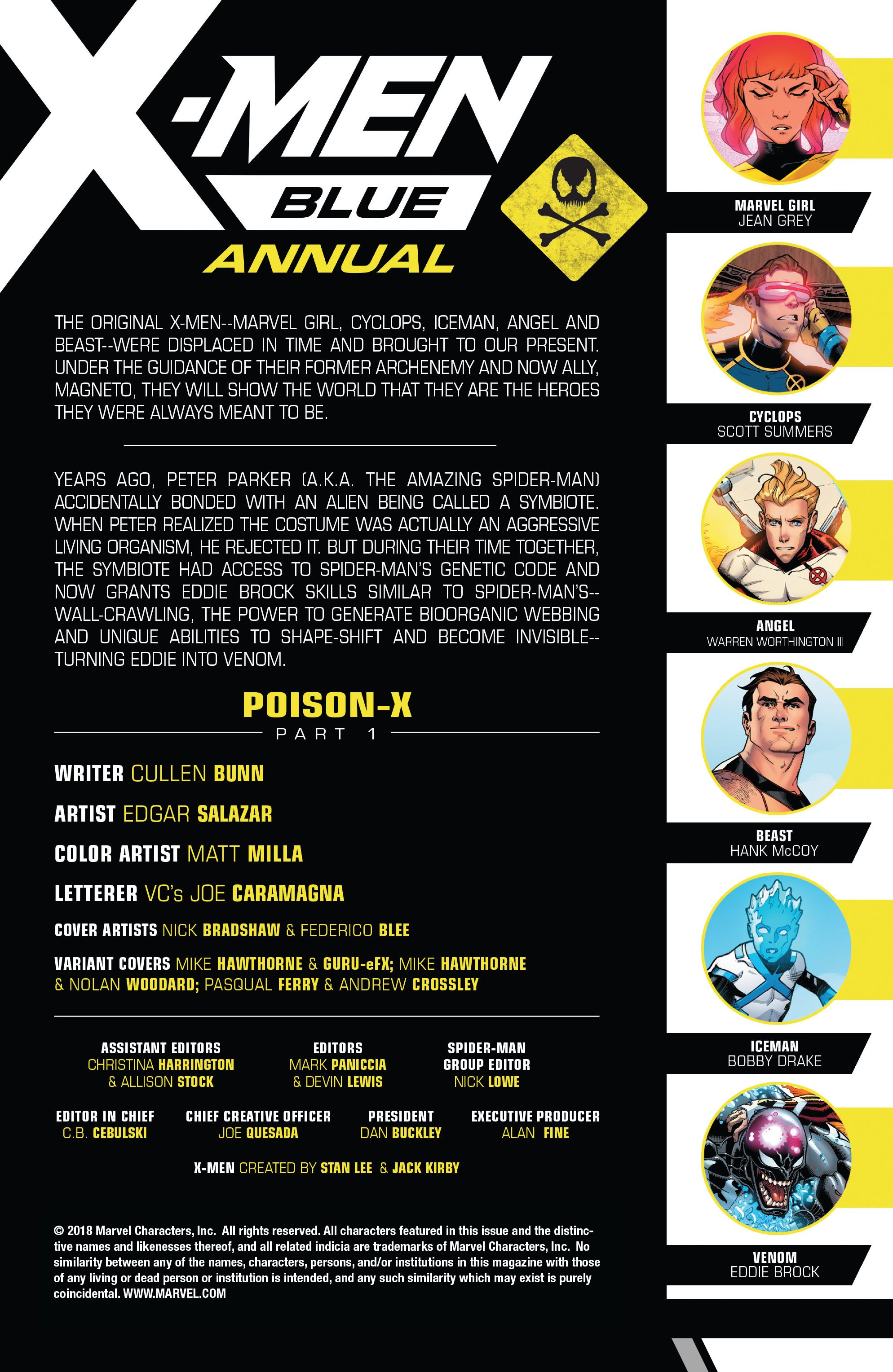 Read online X-Men: Blue comic -  Issue # Annual 1 - 2