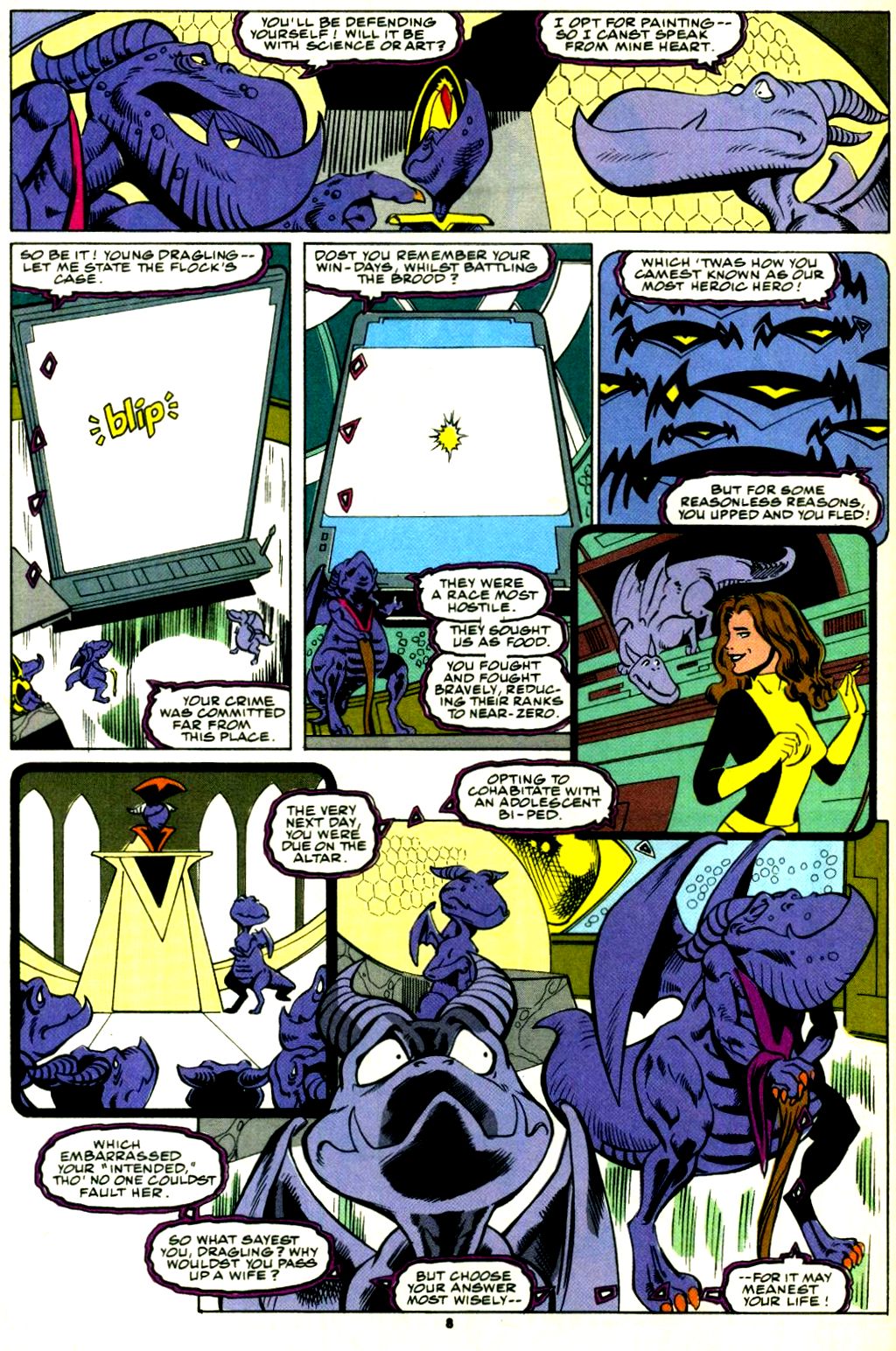 Read online Excalibur (1988) comic -  Issue #40 - 7