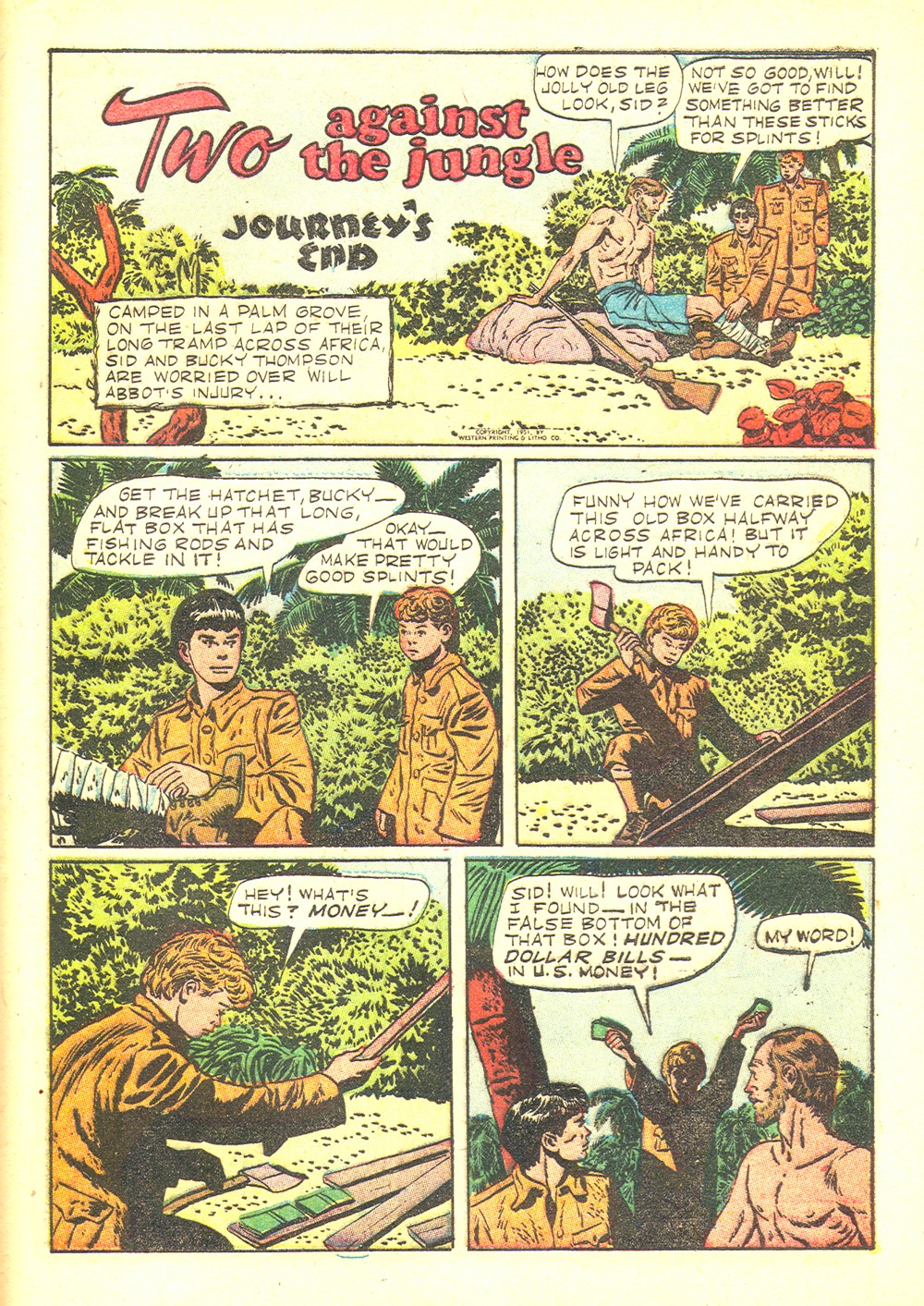Read online Tarzan (1948) comic -  Issue #24 - 45