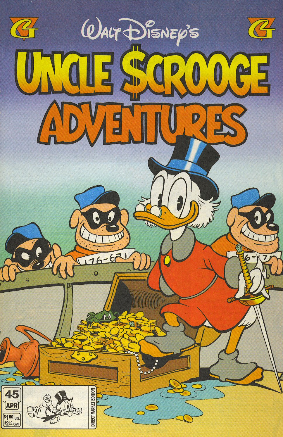 Read online Walt Disney's Uncle Scrooge Adventures comic -  Issue #45 - 2