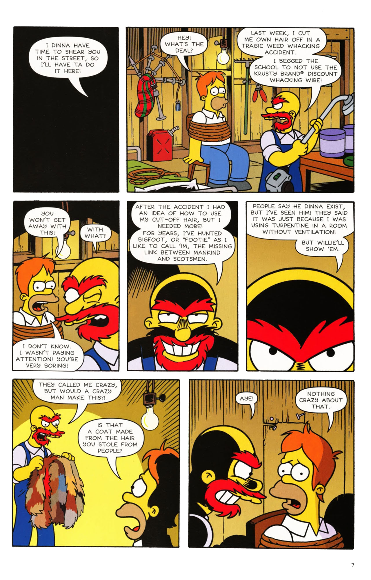 Read online Bongo Comics Presents Simpsons Super Spectacular comic -  Issue #10 - 9