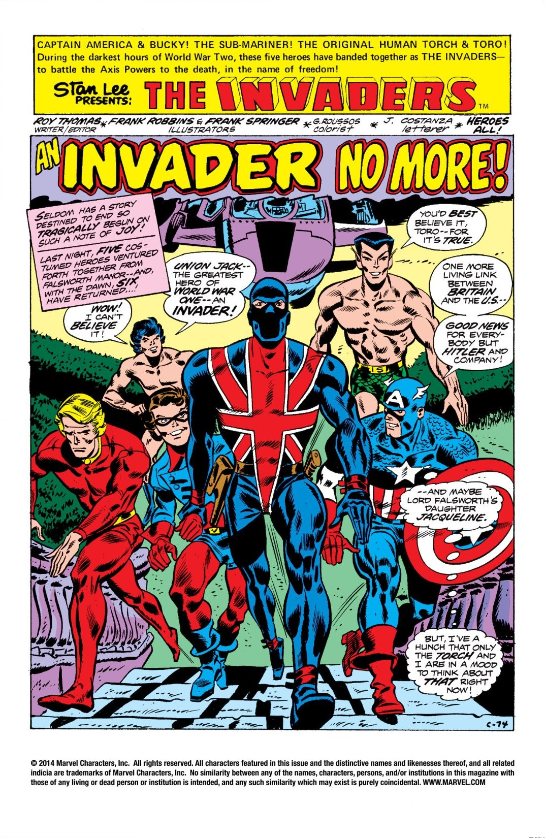 Read online The Invaders Classic comic -  Issue # TPB 1 (Part 2) - 85