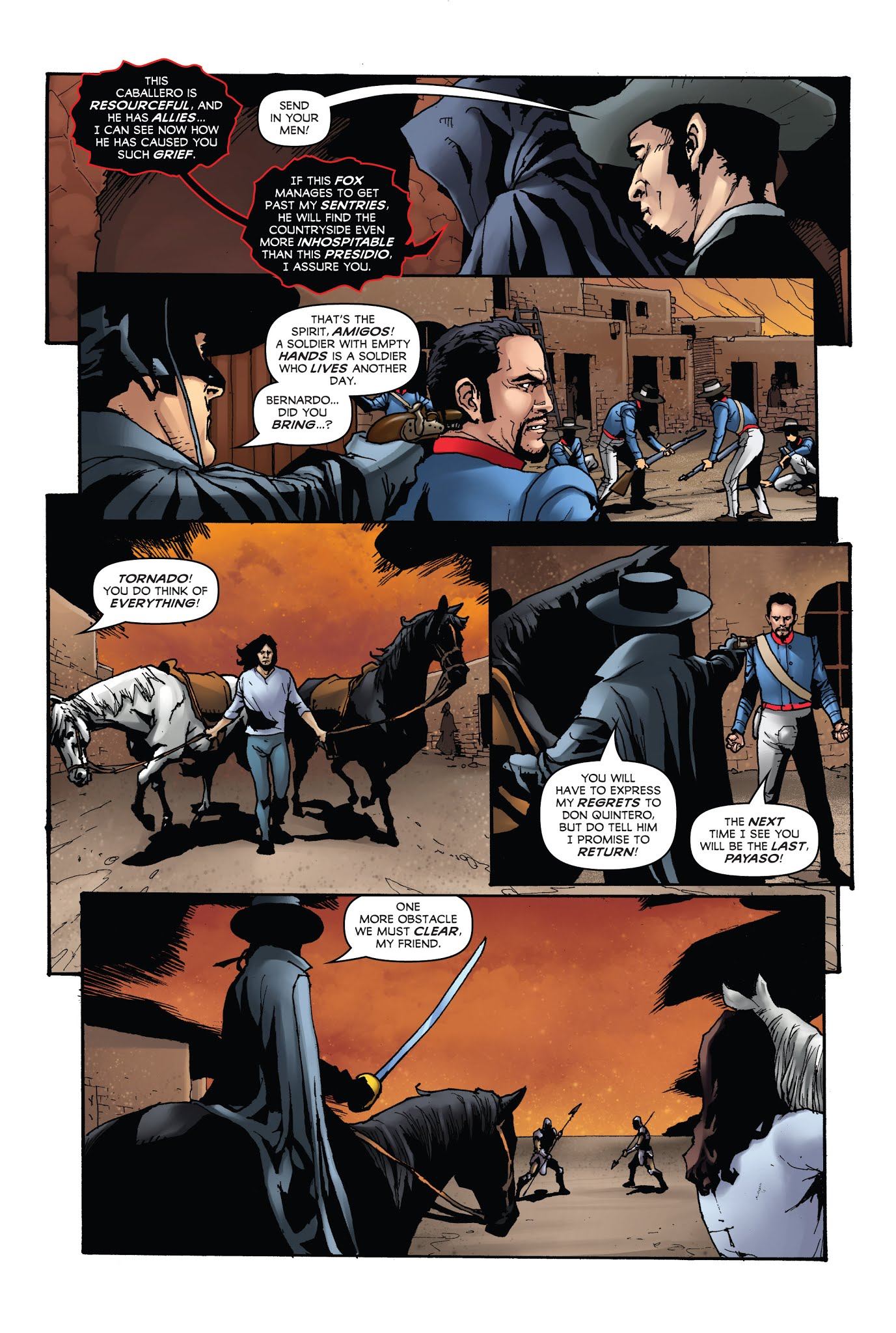 Read online Zorro: Swords of Hell comic -  Issue #2 - 19