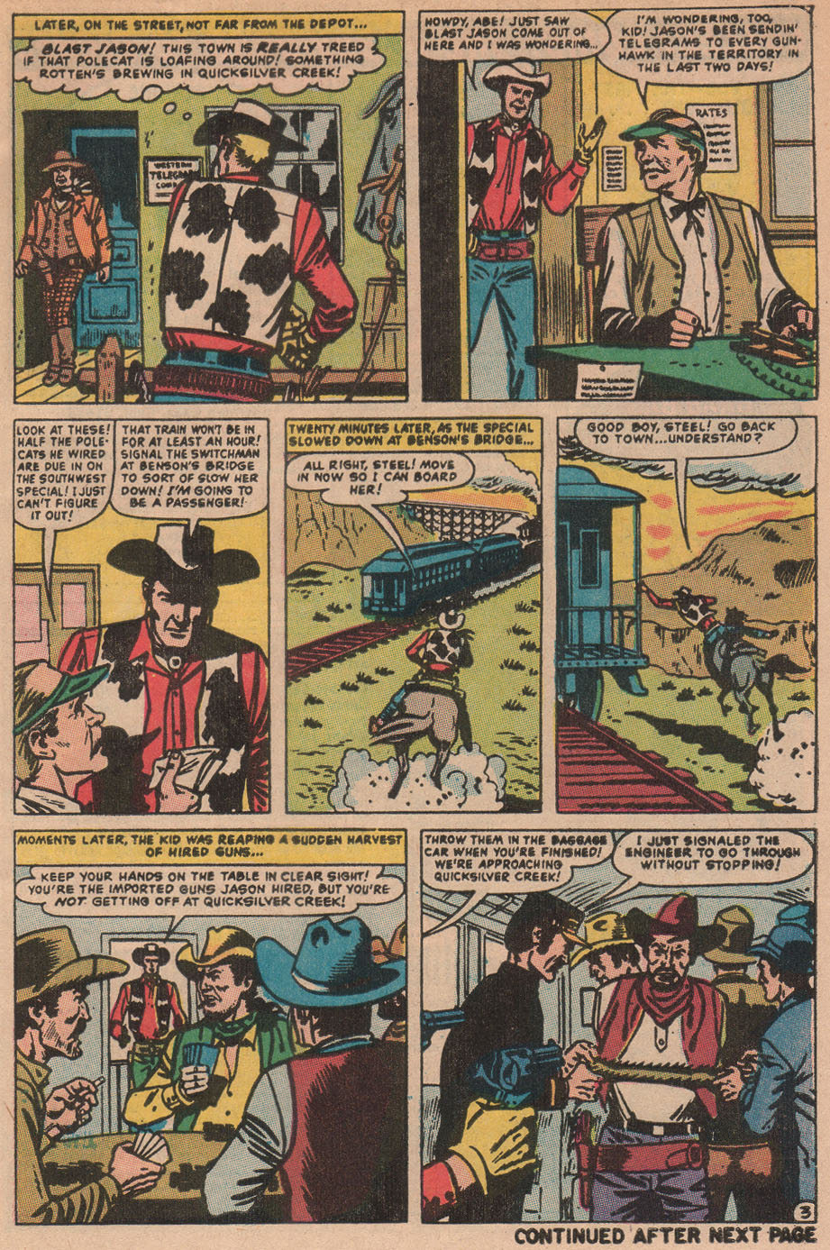 Read online Kid Colt Outlaw comic -  Issue #142 - 5