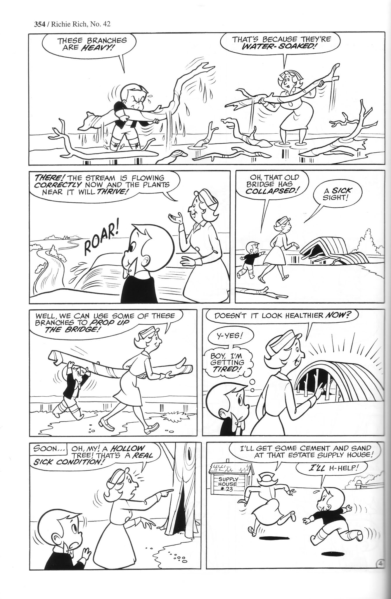 Read online Harvey Comics Classics comic -  Issue # TPB 2 (Part 4) - 55