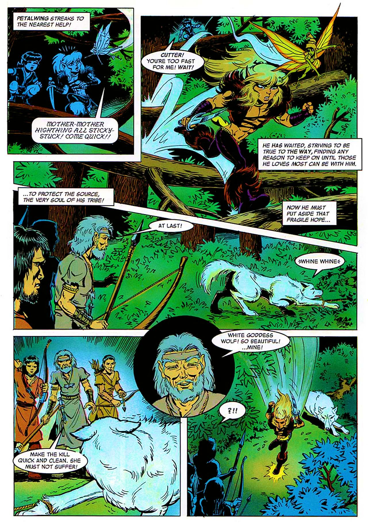 Read online ElfQuest: Kings of the Broken Wheel comic -  Issue #7 - 25