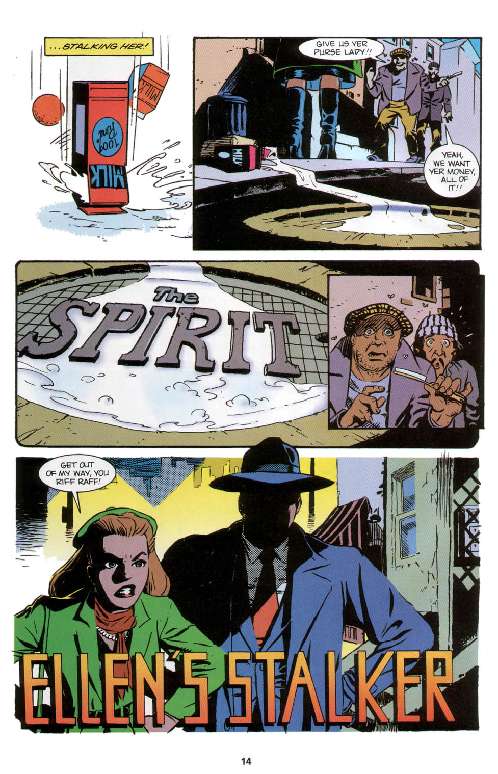 Read online The Spirit: The New Adventures comic -  Issue #3 - 16