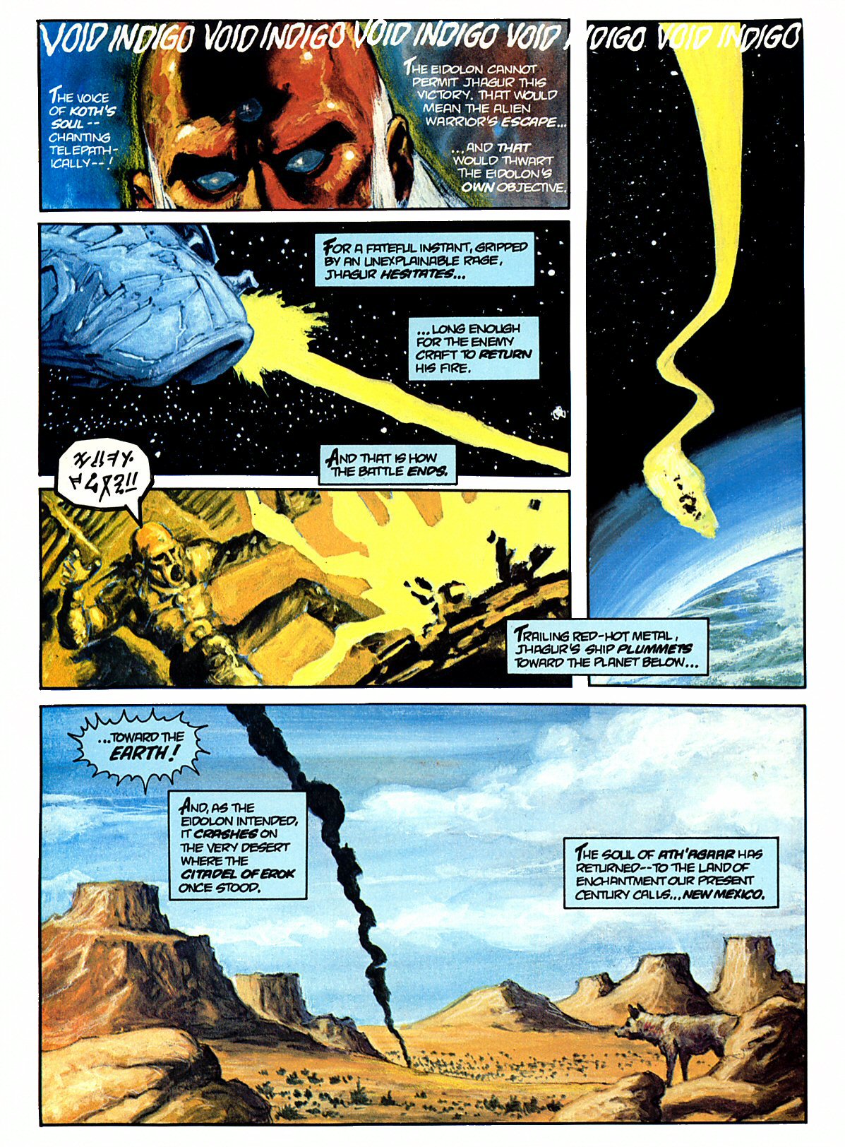 Read online Marvel Graphic Novel comic -  Issue #11 - Void Indigo - 27