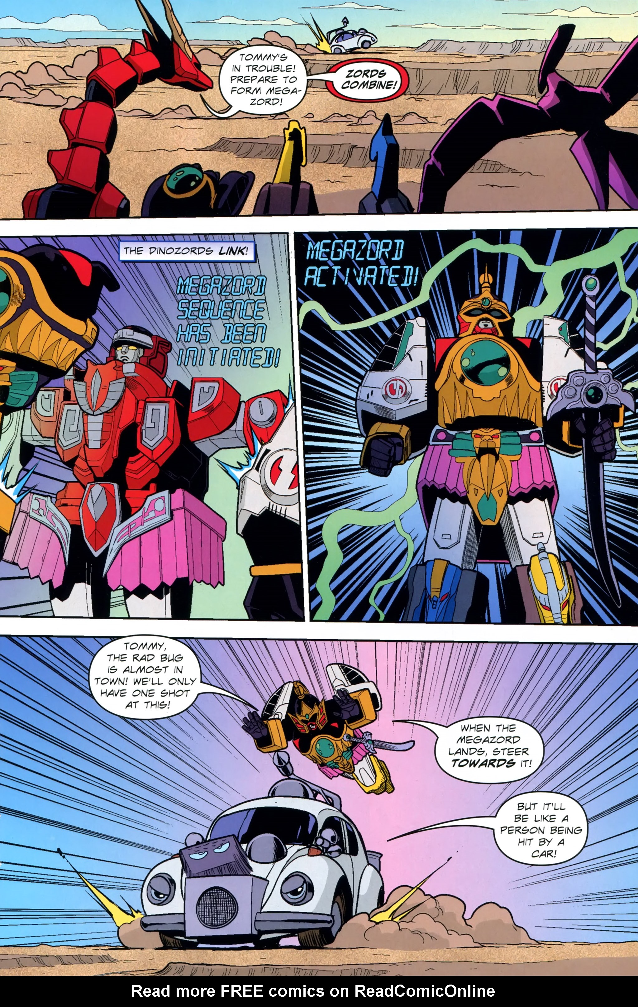 Read online Free Comic Book Day 2014 comic -  Issue # Mighty Morphin Power Rangers - 25