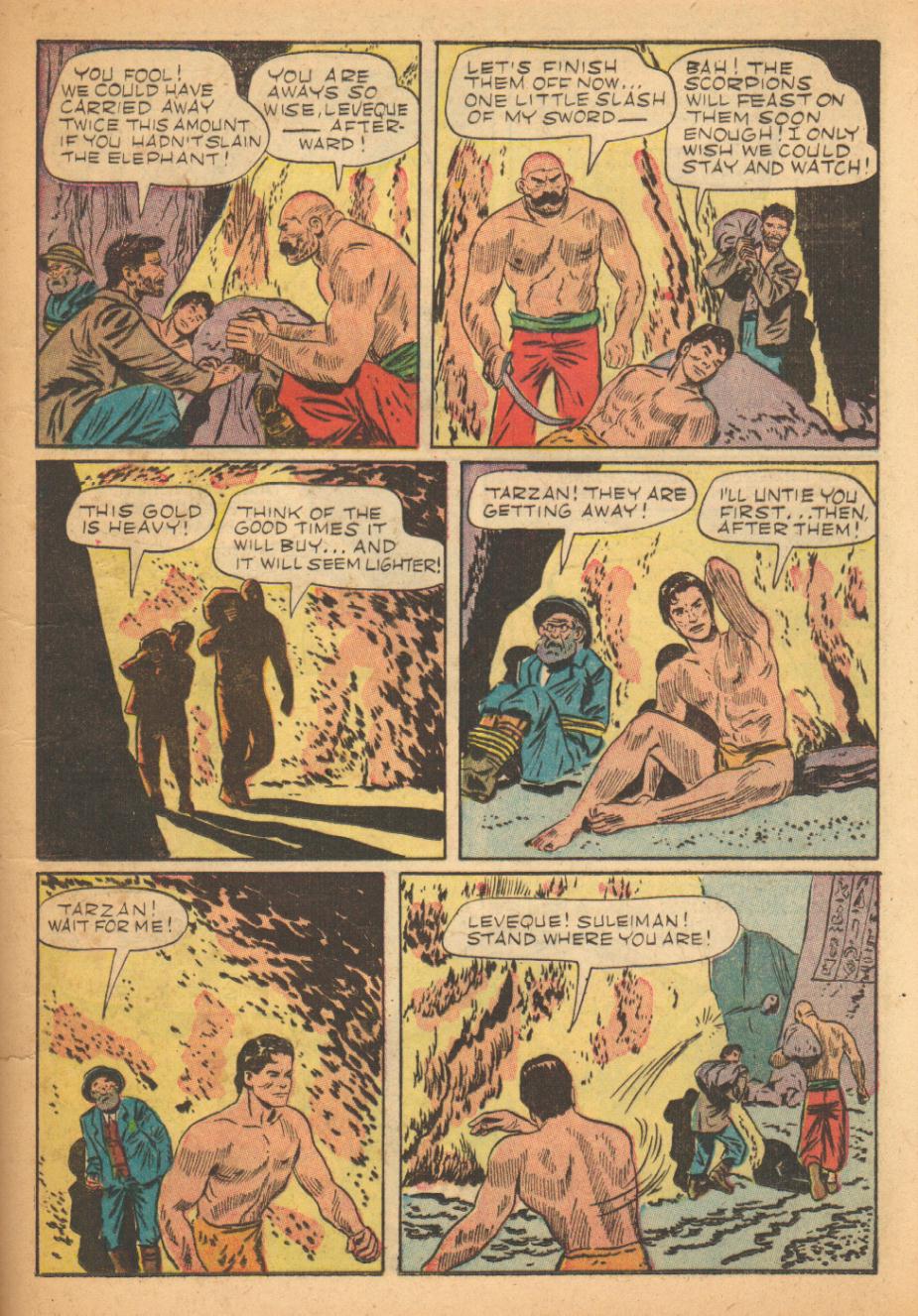 Read online Tarzan (1948) comic -  Issue #26 - 25