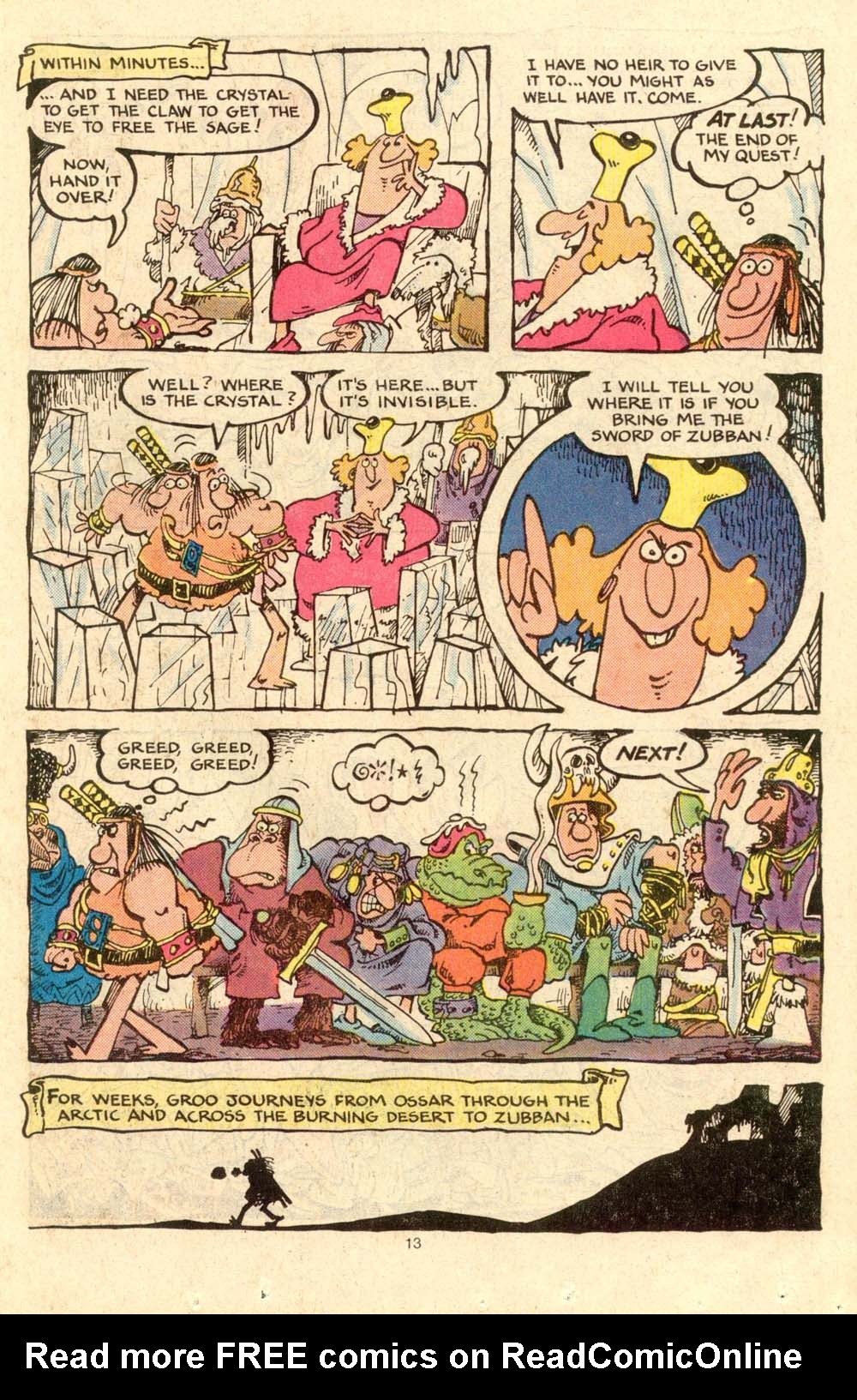 Read online Groo the Wanderer comic -  Issue #4 - 14