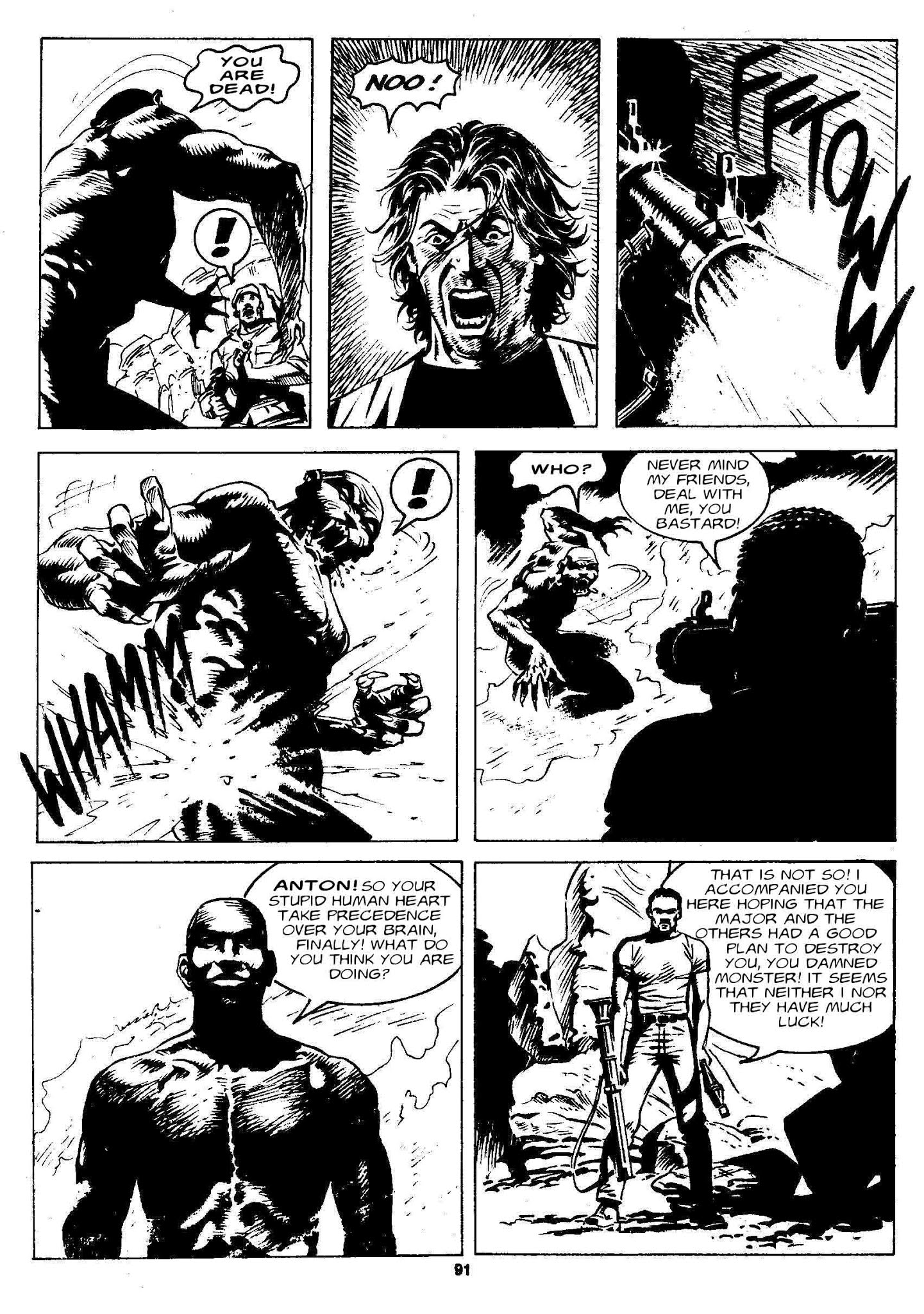 Read online Dampyr (2000) comic -  Issue #7 - 92