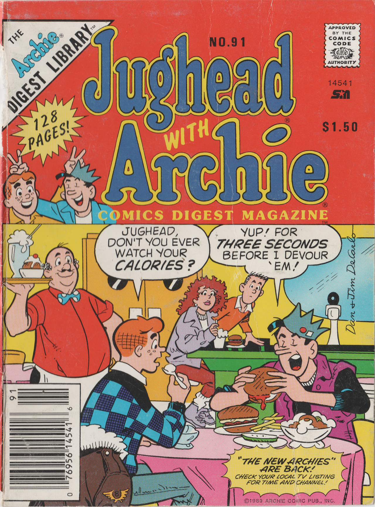 Read online Jughead with Archie Digest Magazine comic -  Issue #91 - 2