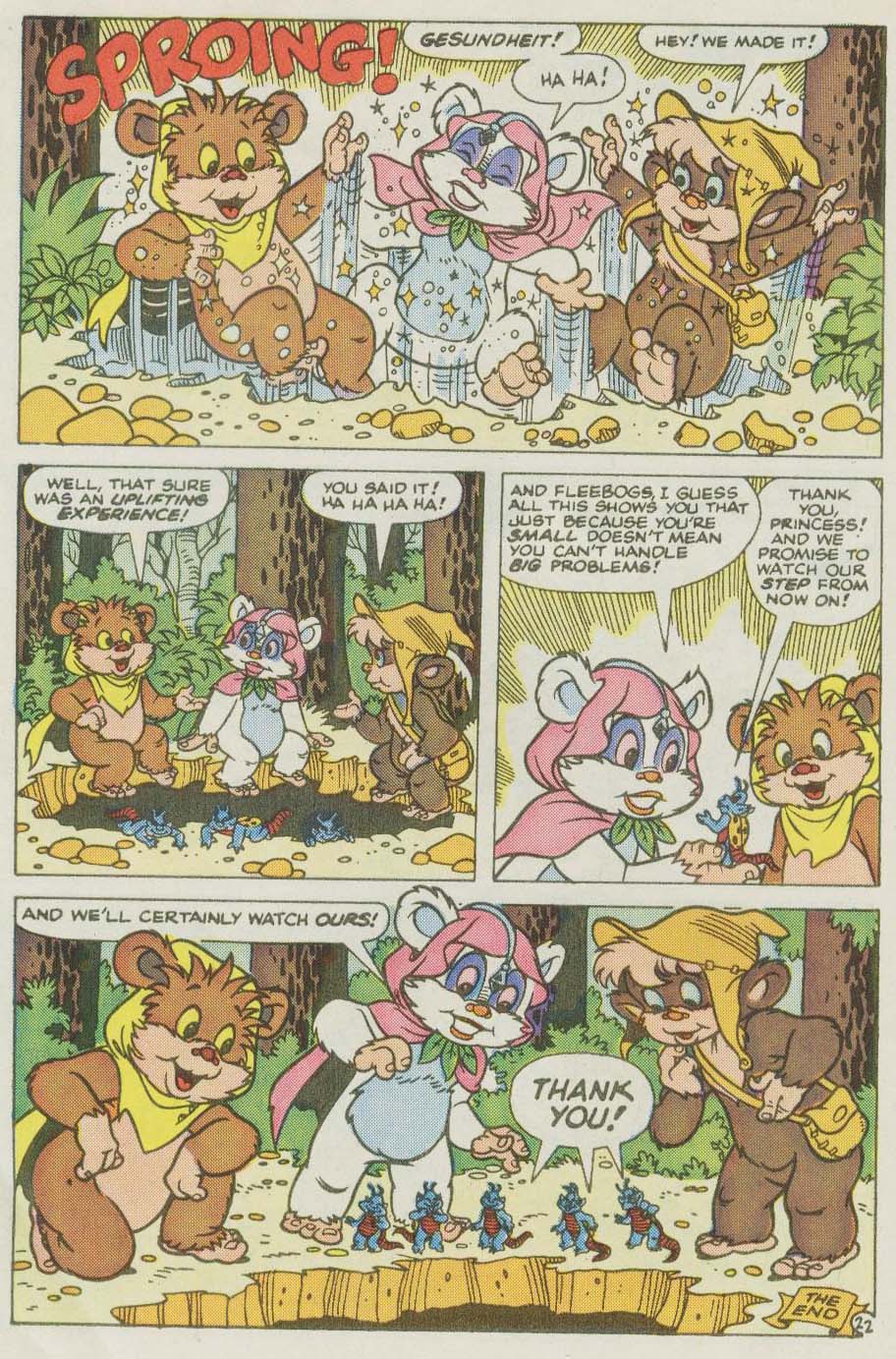 Read online Ewoks (1987) comic -  Issue #11 - 23
