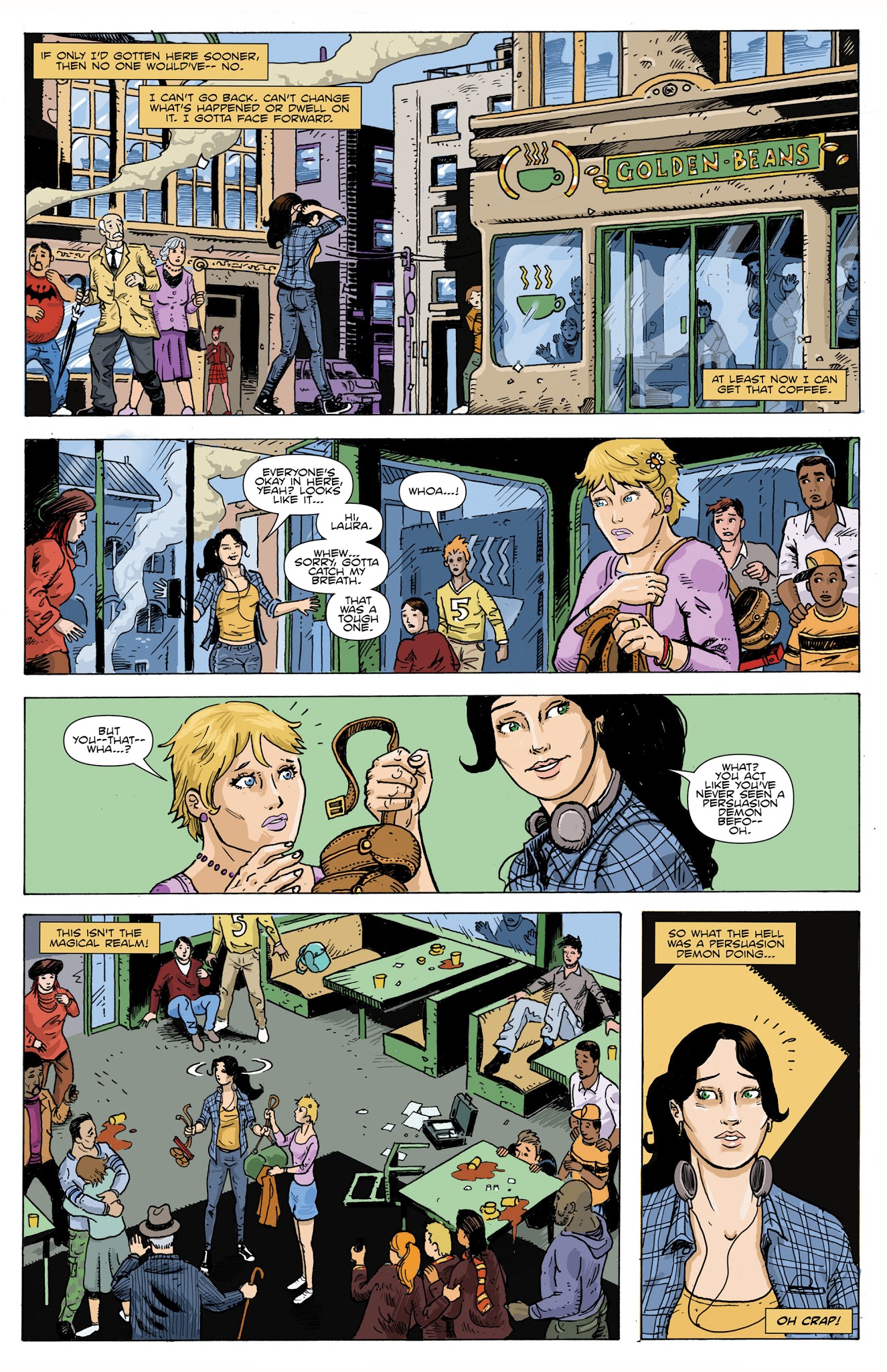 Read online Amelia Cole and the Unknown World comic -  Issue # TPB - 9