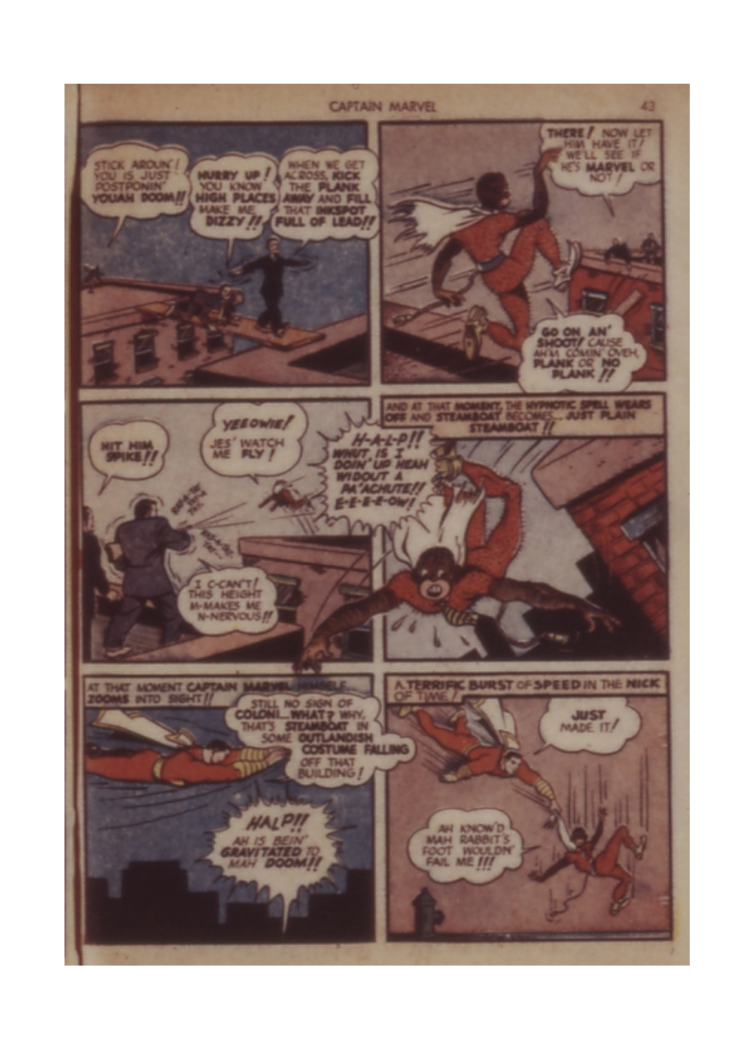 Read online Captain Marvel Adventures comic -  Issue #16 - 43