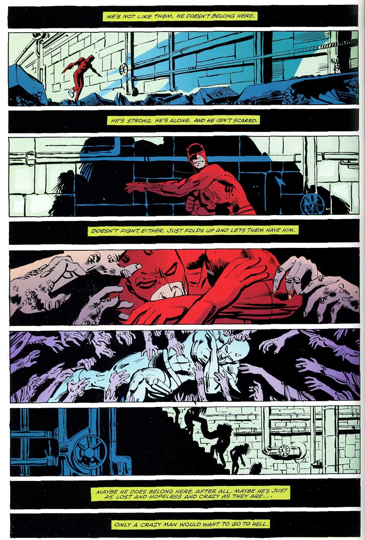 Read online Daredevil Visionaries: Frank Miller comic -  Issue # TPB 2 - 282