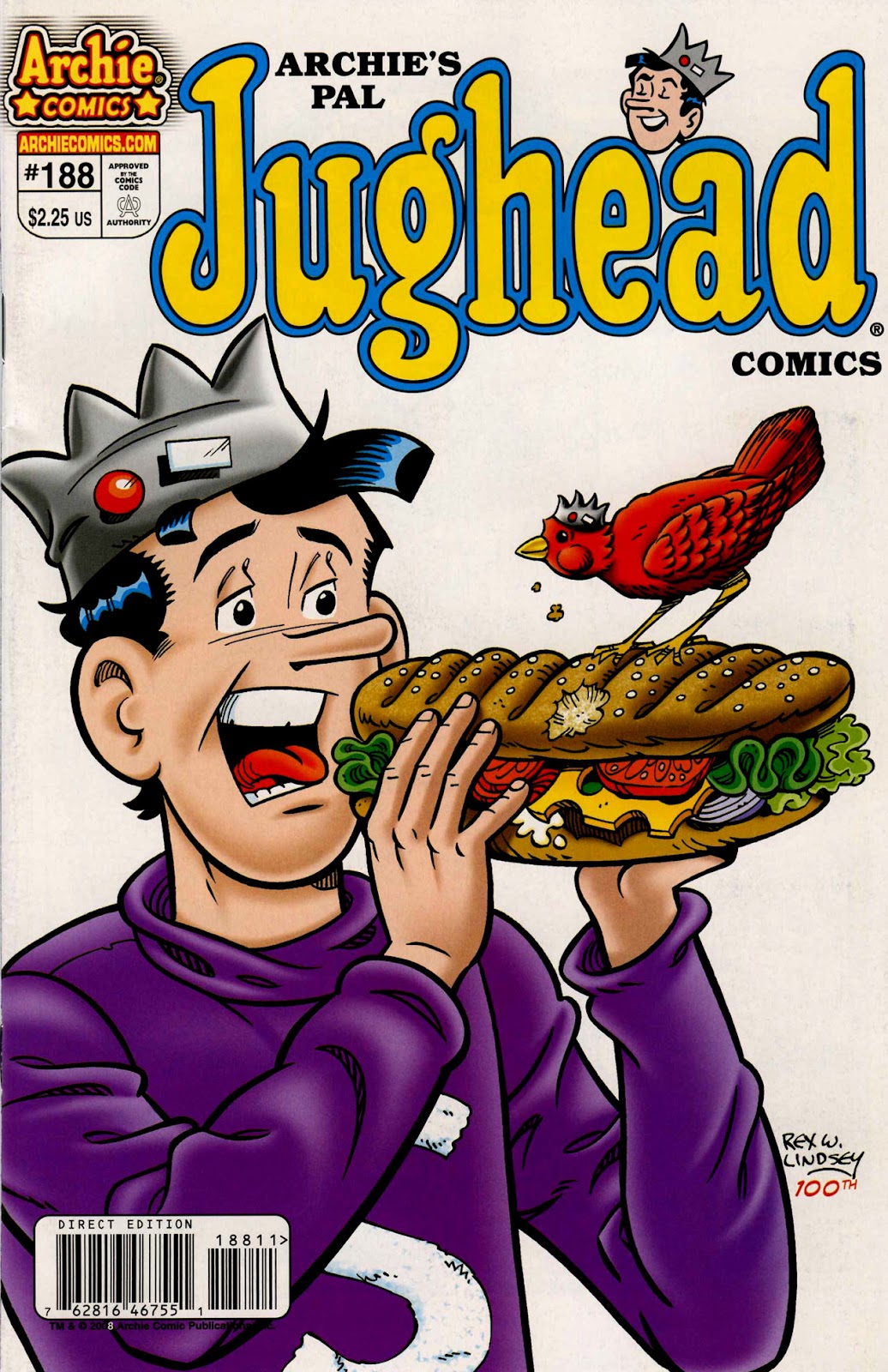 Archie's Pal Jughead Comics issue 188 - Page 1