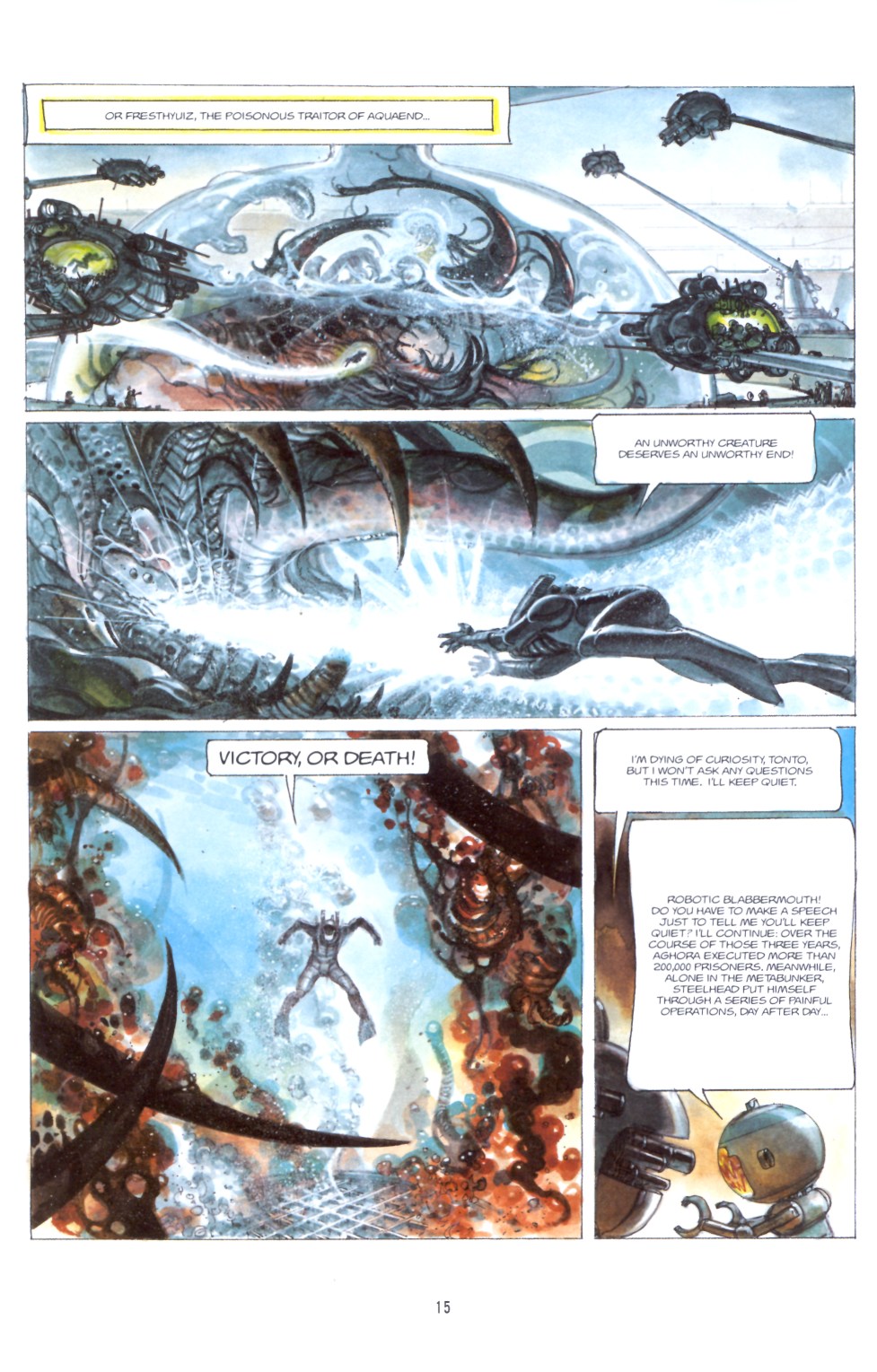 Read online The Metabarons comic -  Issue #15 - Aghora, The Father Mother - 15