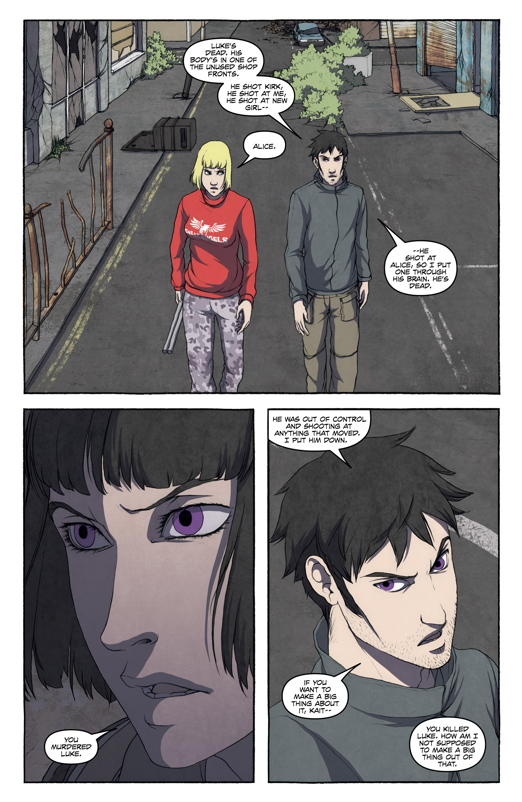 Read online FreakAngels comic -  Issue #4 - 127