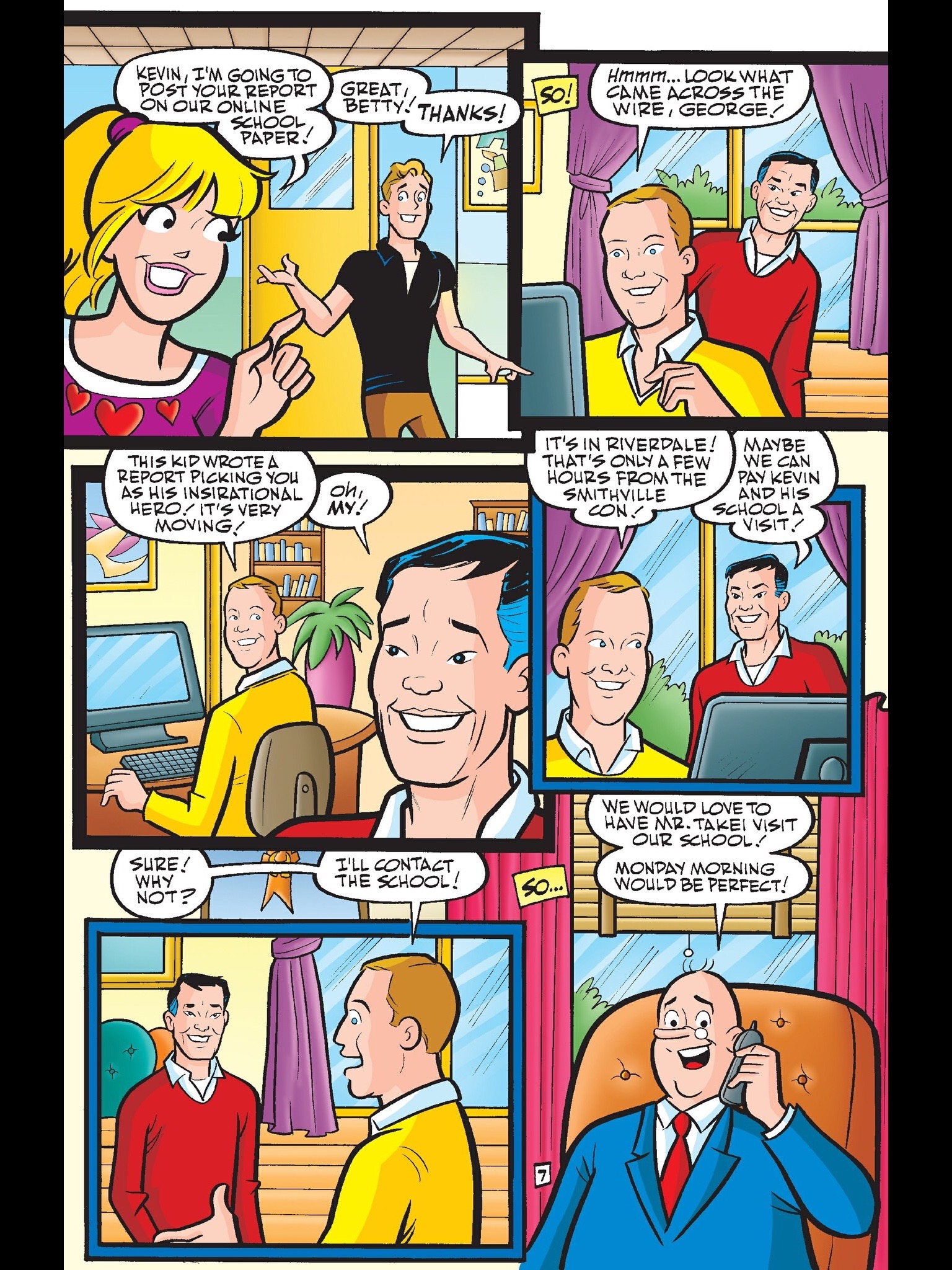 Read online Kevin Keller comic -  Issue #6 - 8