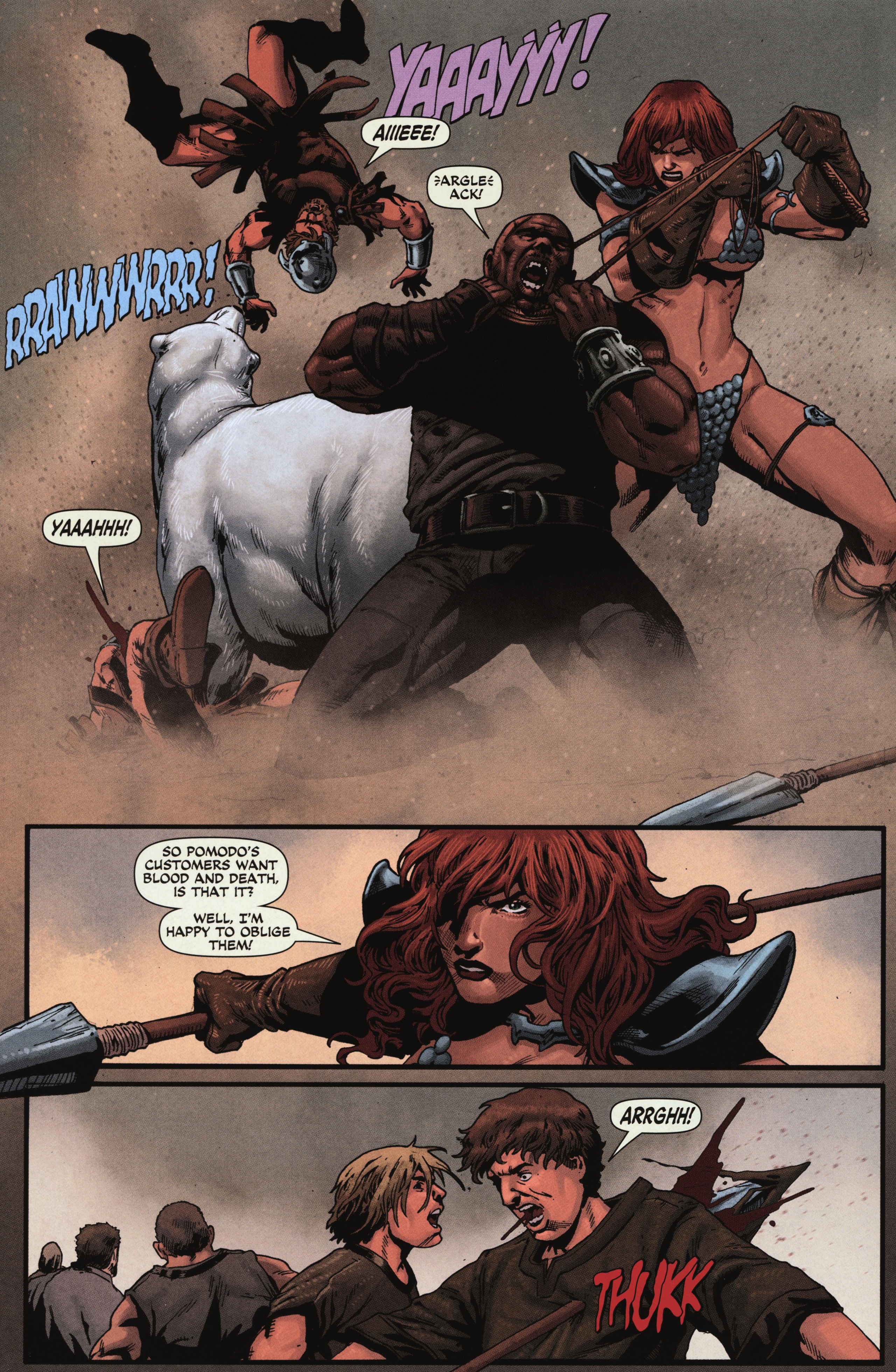 Read online Red Sonja: Berserker comic -  Issue # Full - 24