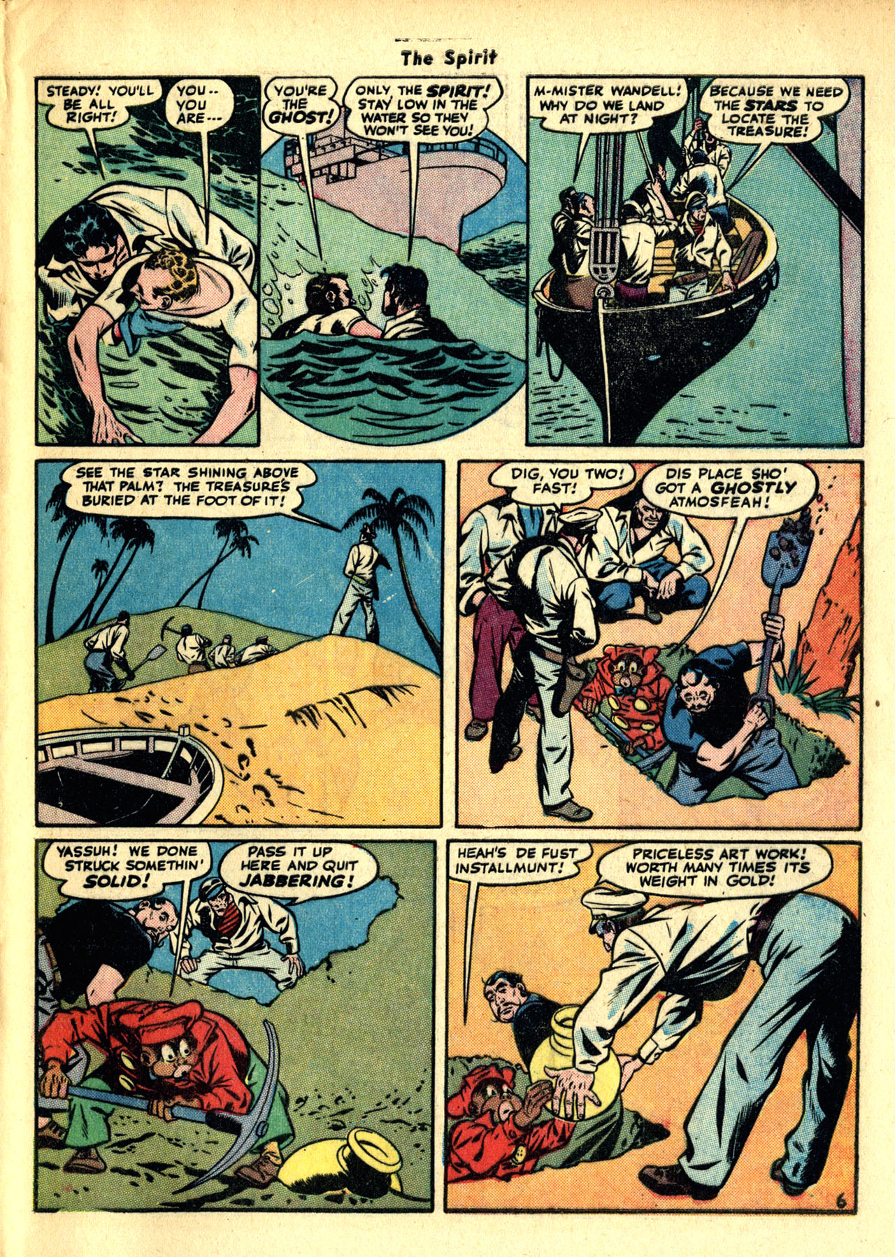 Read online The Spirit (1944) comic -  Issue #7 - 47