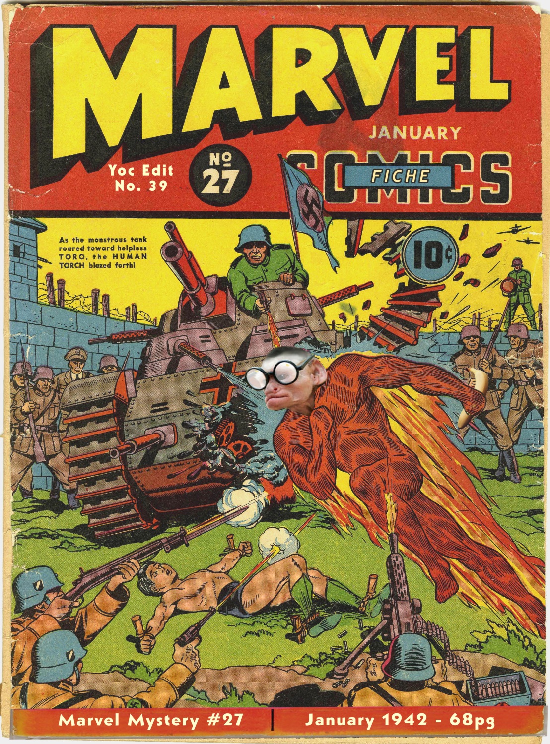 Read online Marvel Mystery Comics comic -  Issue #27 - 1
