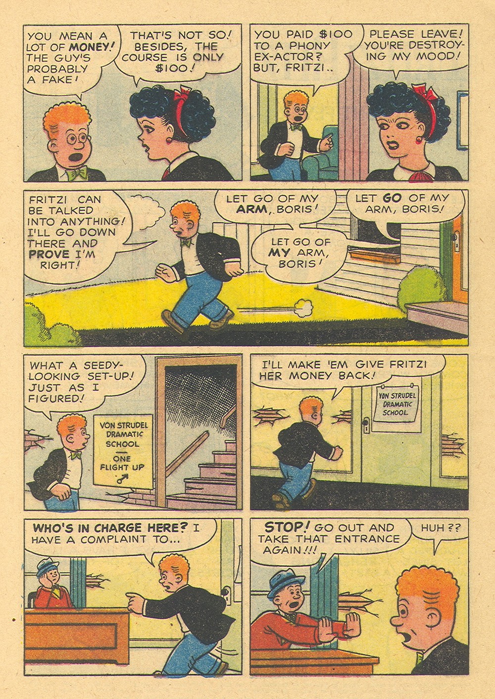 Read online Fritzi Ritz (1953) comic -  Issue #57 - 4