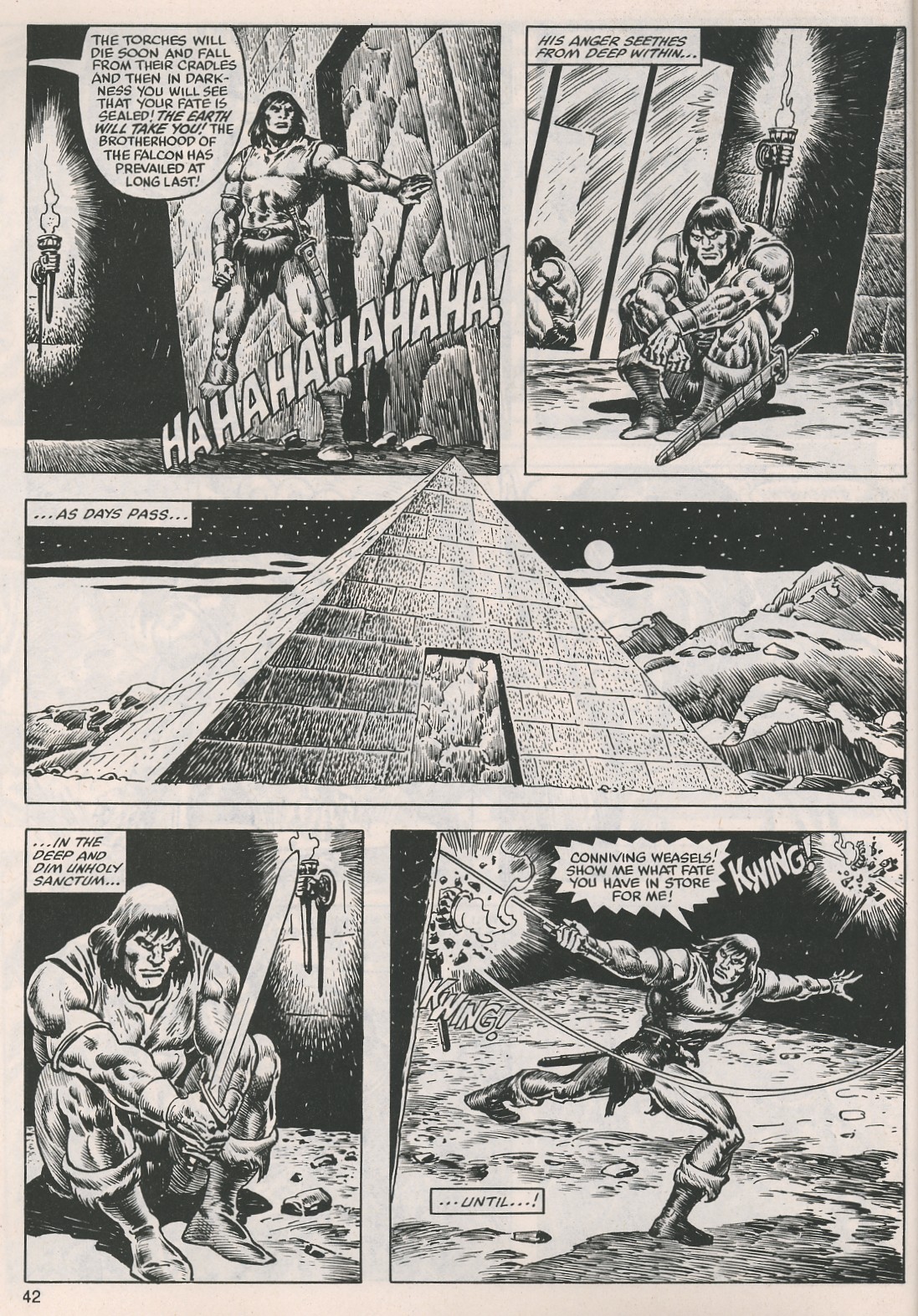 The Savage Sword Of Conan issue 116 - Page 42