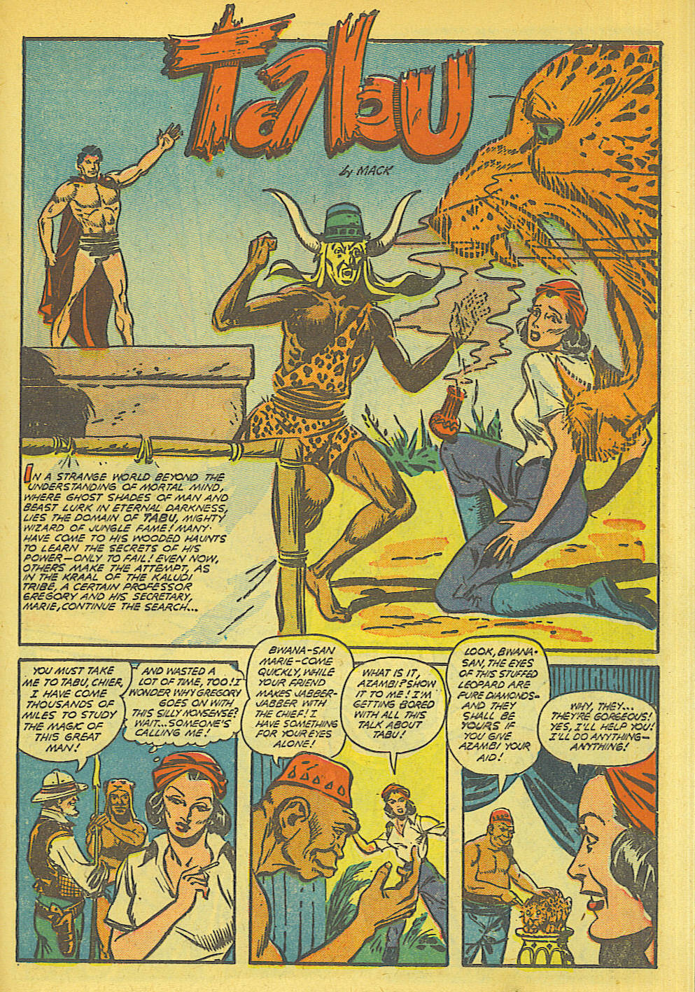 Read online Jungle Comics comic -  Issue #114 - 35