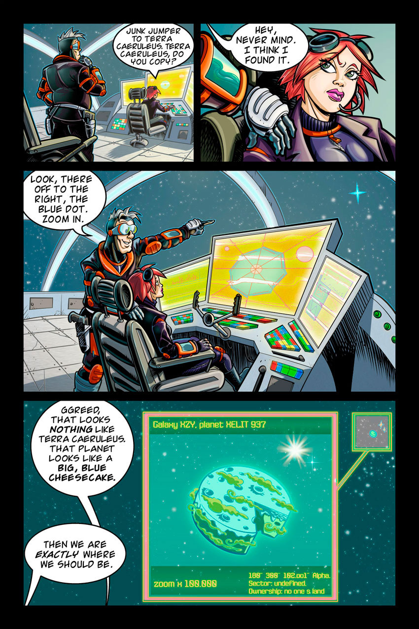 Read online Space Junkies comic -  Issue #1 - 11