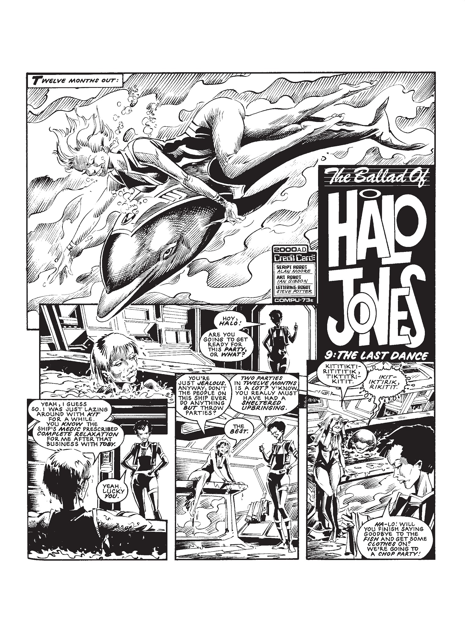 Read online The Ballad of Halo Jones comic -  Issue # TPB - 103