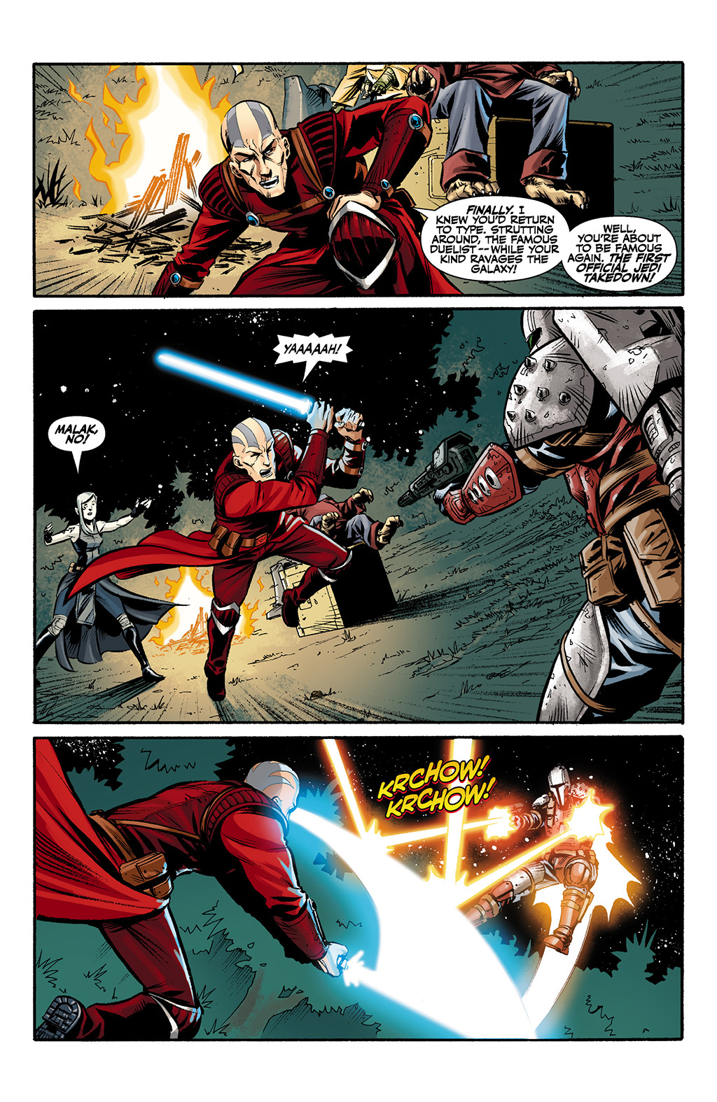 Read online Star Wars: Knights Of The Old Republic comic -  Issue #42 - 17