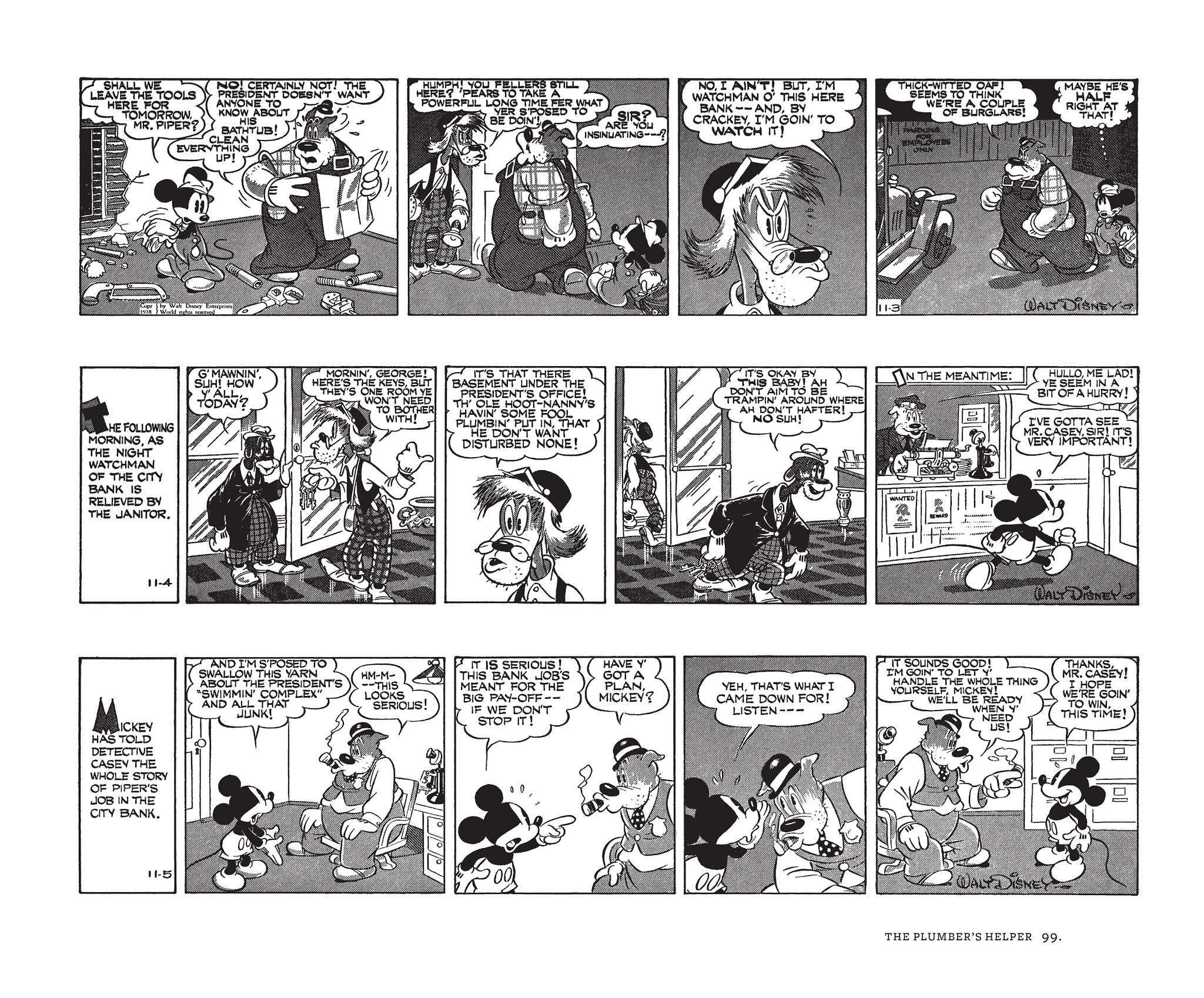 Read online Walt Disney's Mickey Mouse by Floyd Gottfredson comic -  Issue # TPB 5 (Part 1) - 99