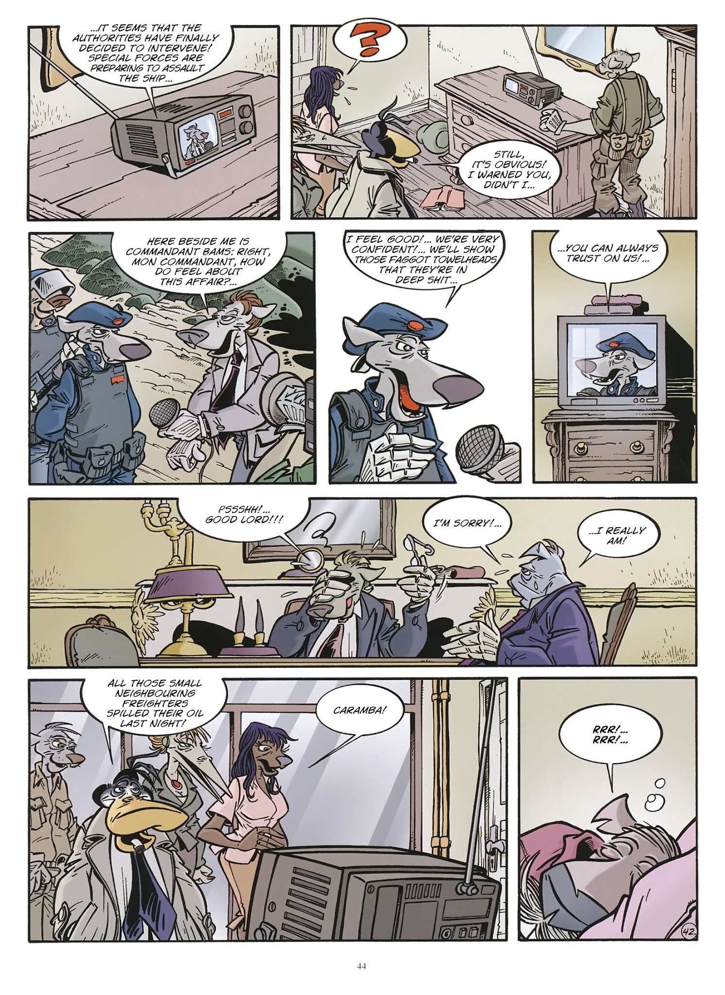 Read online Une enquête de l'inspecteur Canardo comic -  Issue #14 - 45