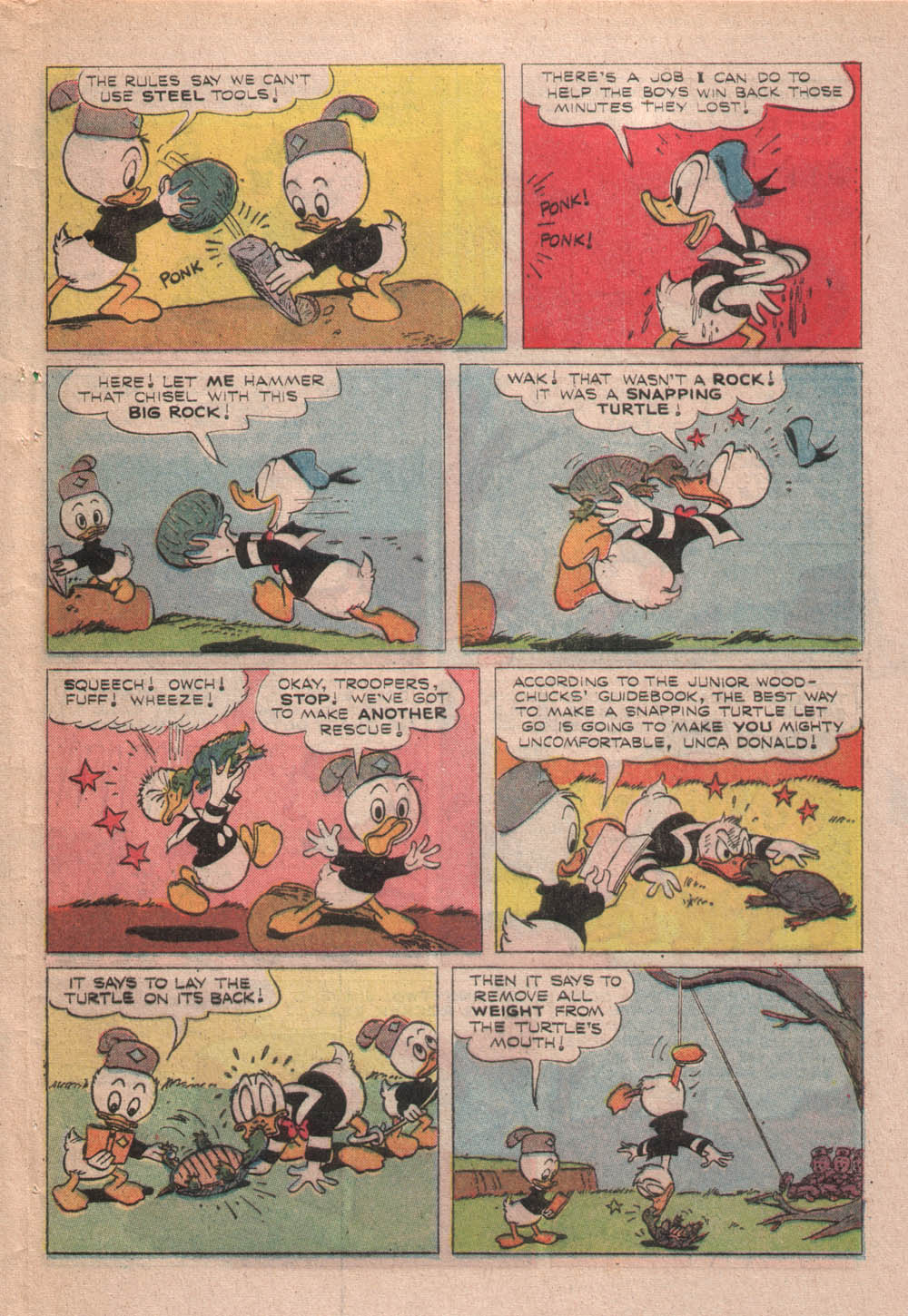 Read online Huey, Dewey, and Louie Junior Woodchucks comic -  Issue #4 - 29