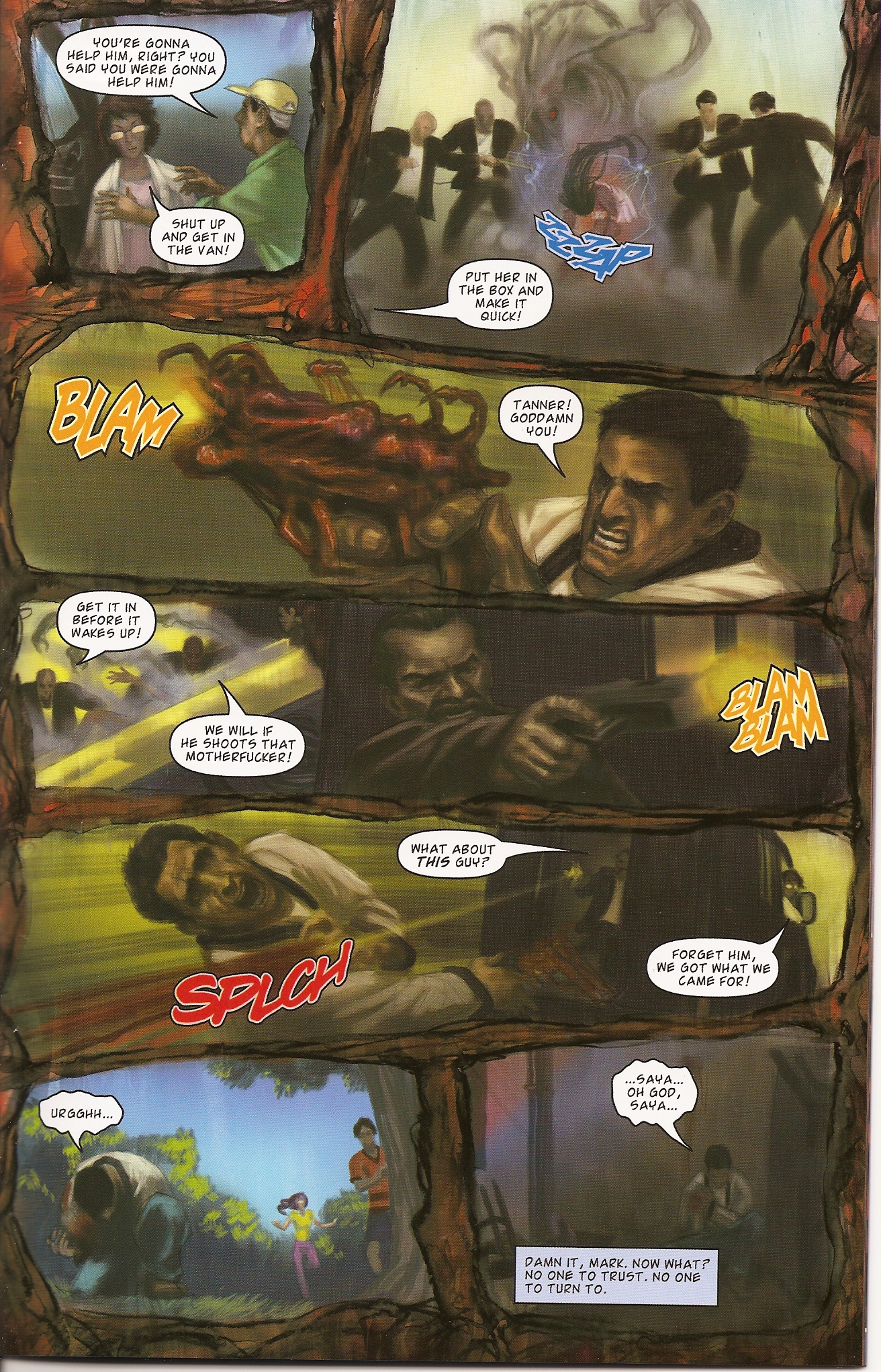 Read online Song of Saya comic -  Issue #3 - 6