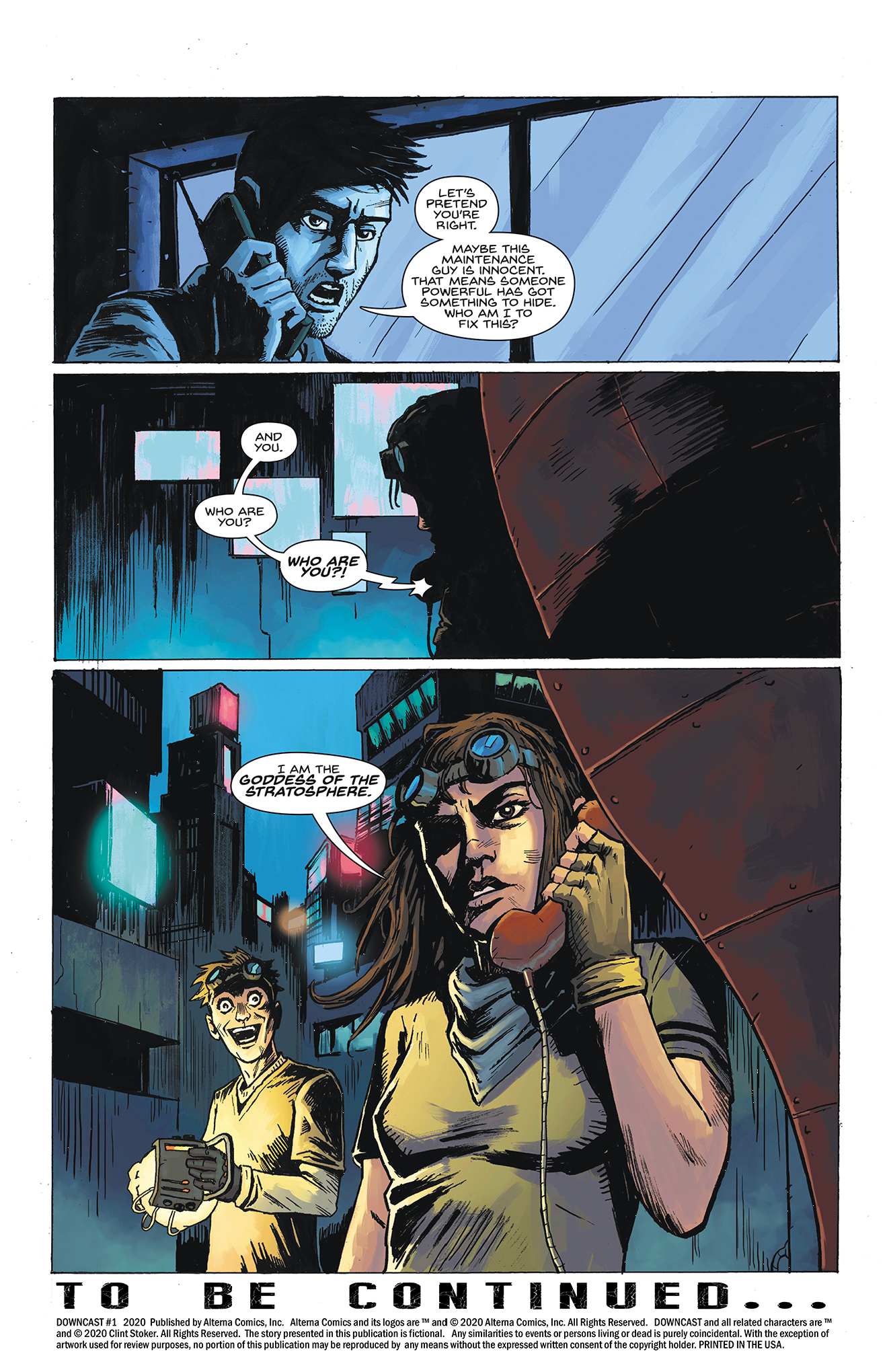 Read online Downcast comic -  Issue #1 - 27