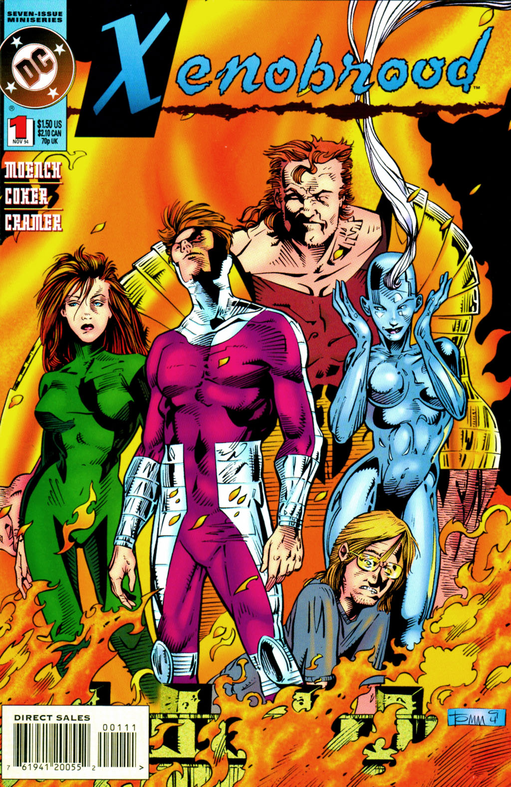 Read online Xenobrood comic -  Issue #1 - 1