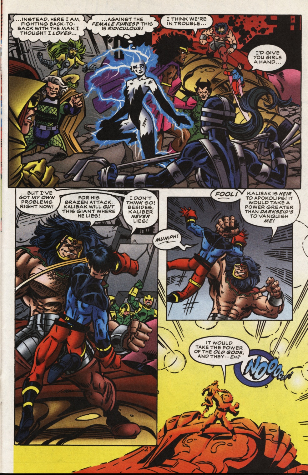 Read online Superboy & The Ravers comic -  Issue #14 - 21