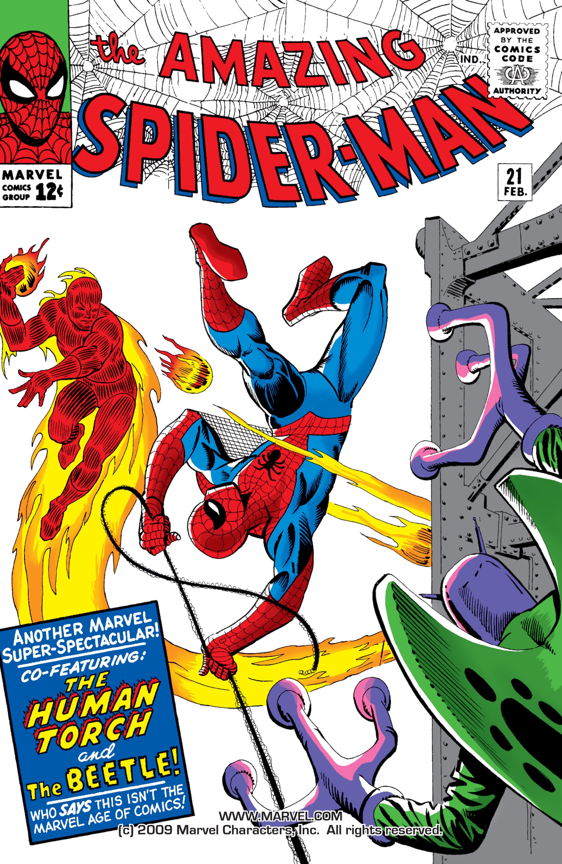 Read online The Amazing Spider-Man (1963) comic -  Issue #21 - 1