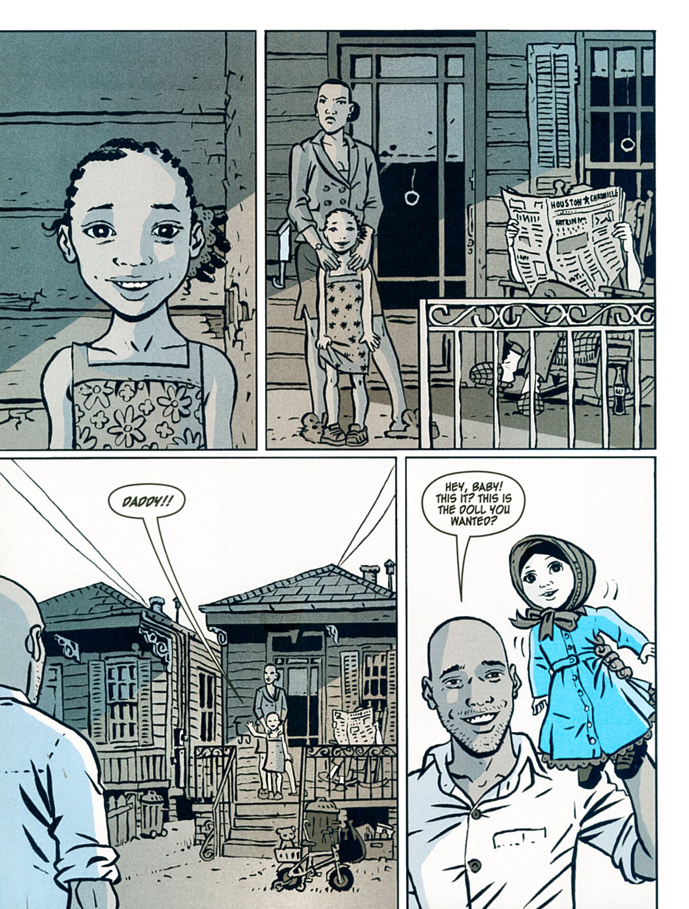 Read online Dark Rain: A New Orleans Story comic -  Issue # TPB - 35
