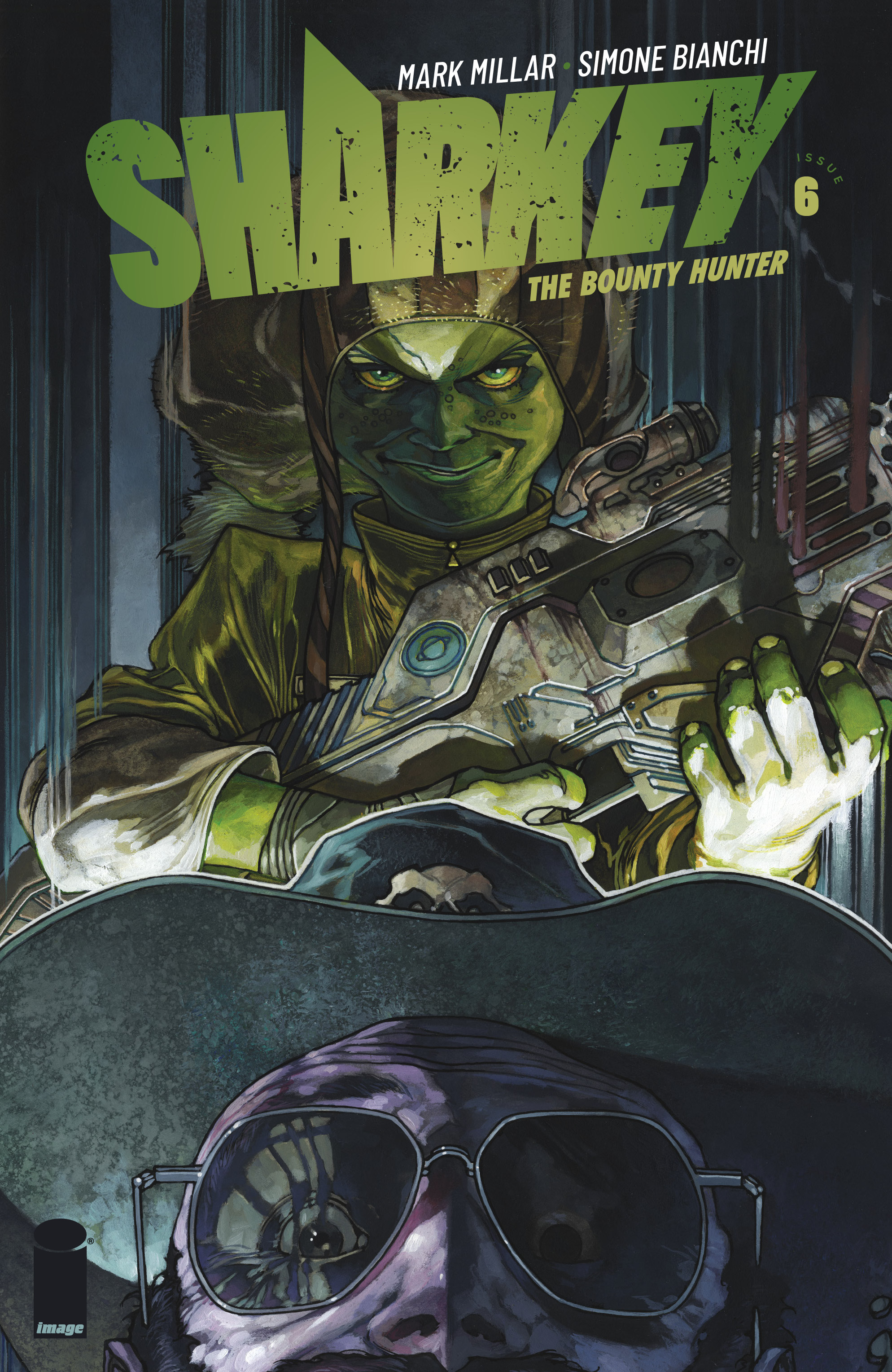 Read online Sharkey the Bounty Hunter comic -  Issue #6 - 1