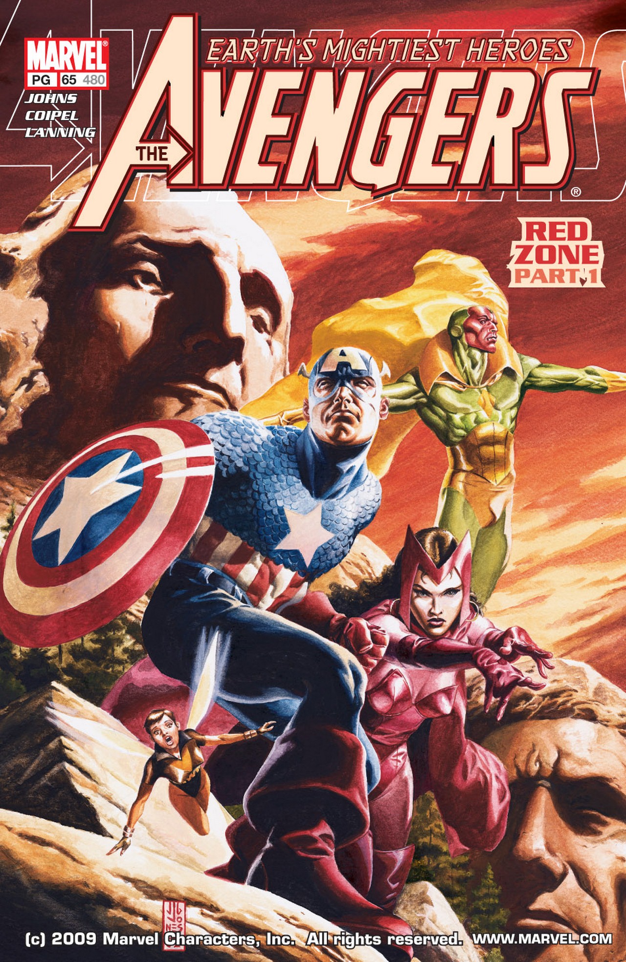 Read online Avengers (1998) comic -  Issue #65 - 1