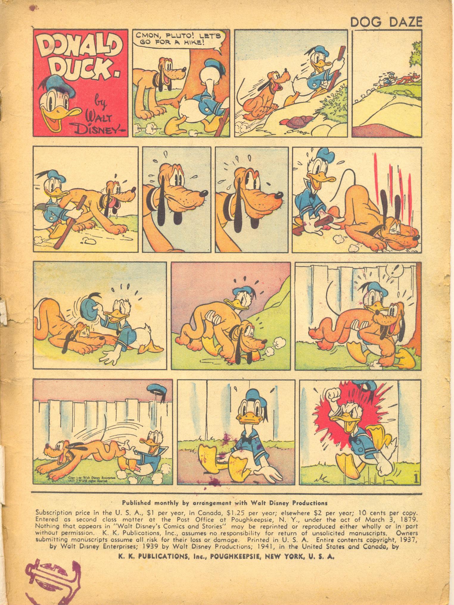 Read online Walt Disney's Comics and Stories comic -  Issue #6 - 3